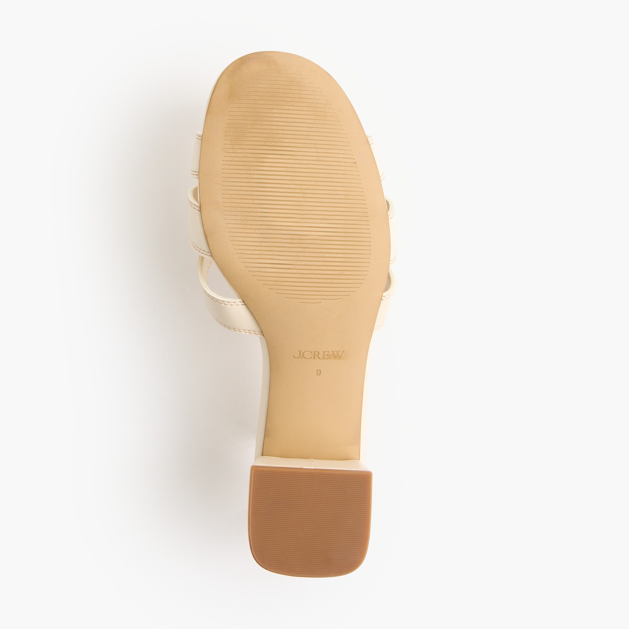Bit heeled mules