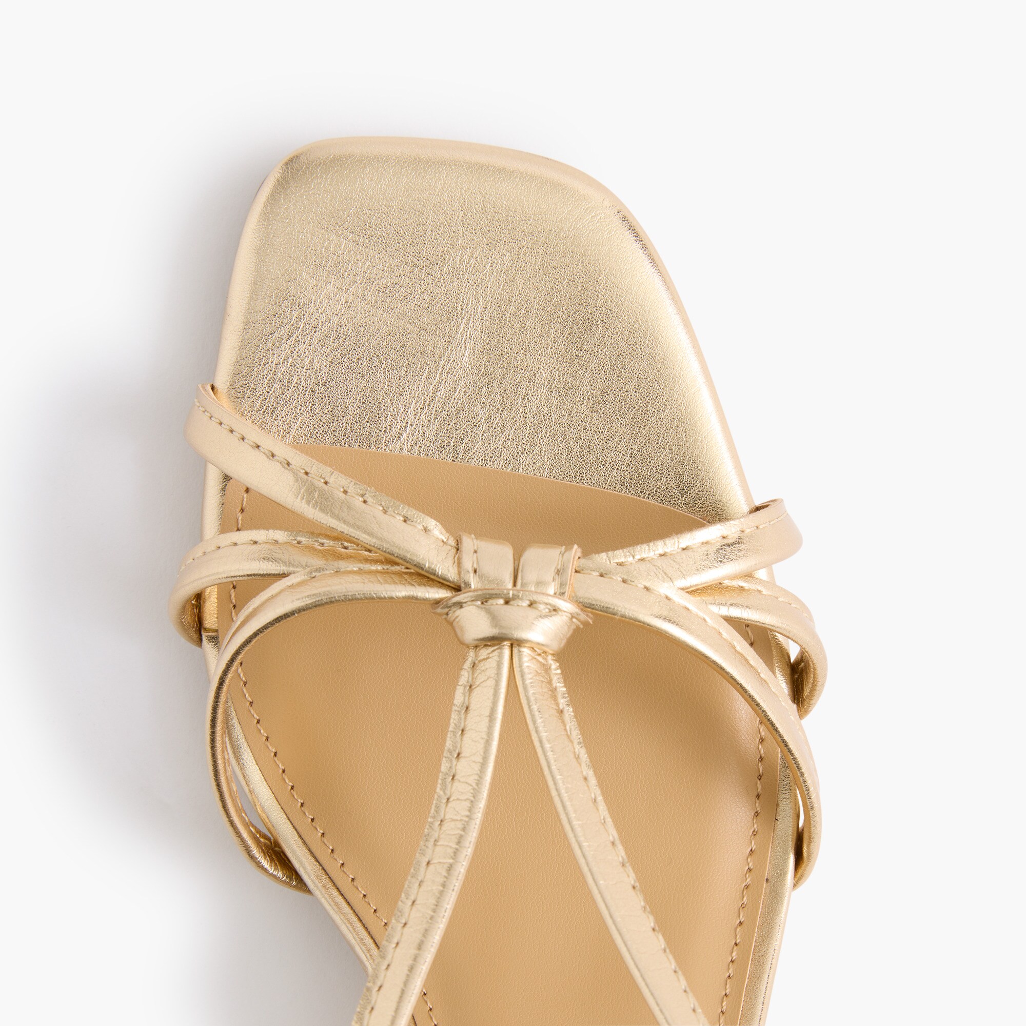 Strappy heeled sandals