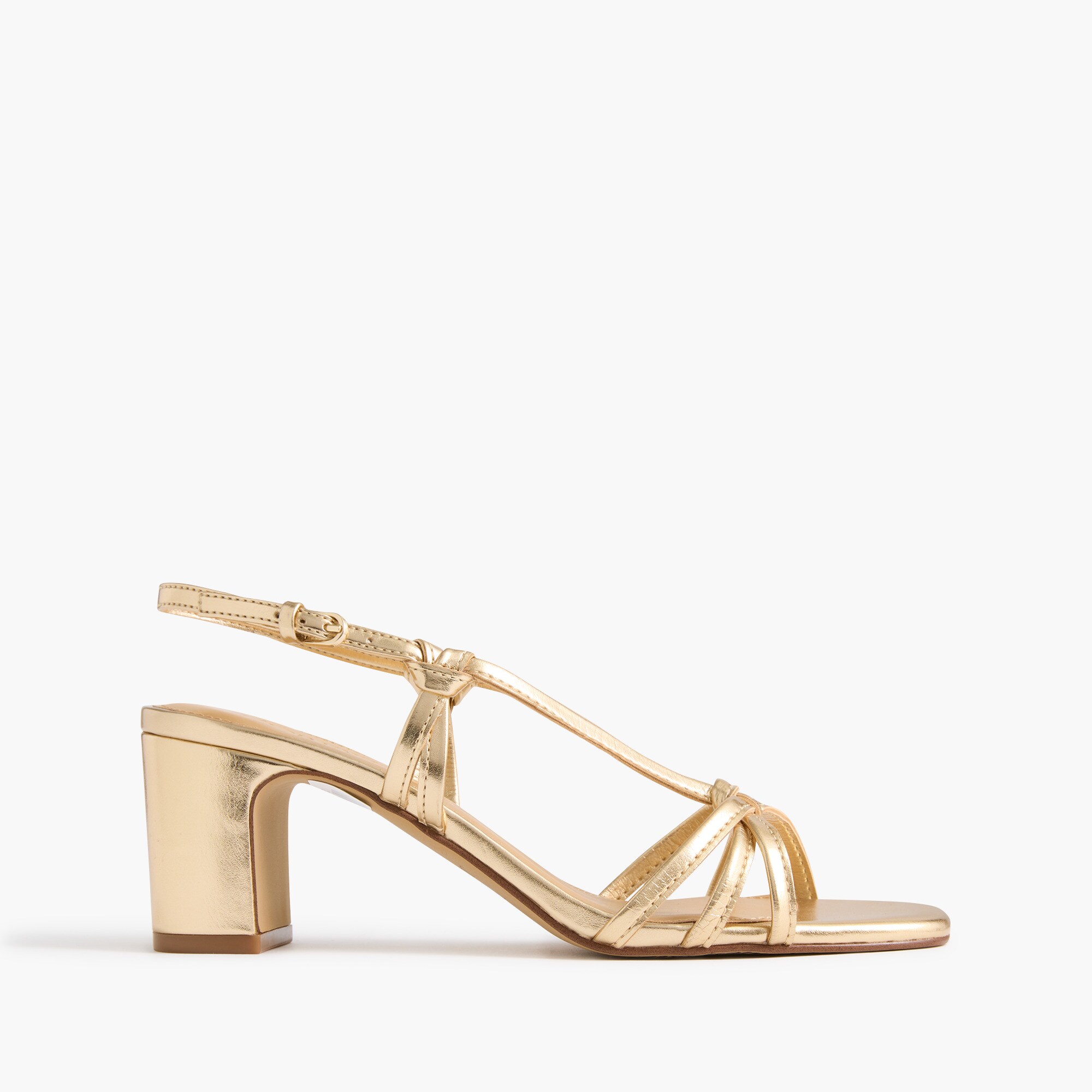Strappy heeled sandals - image 2