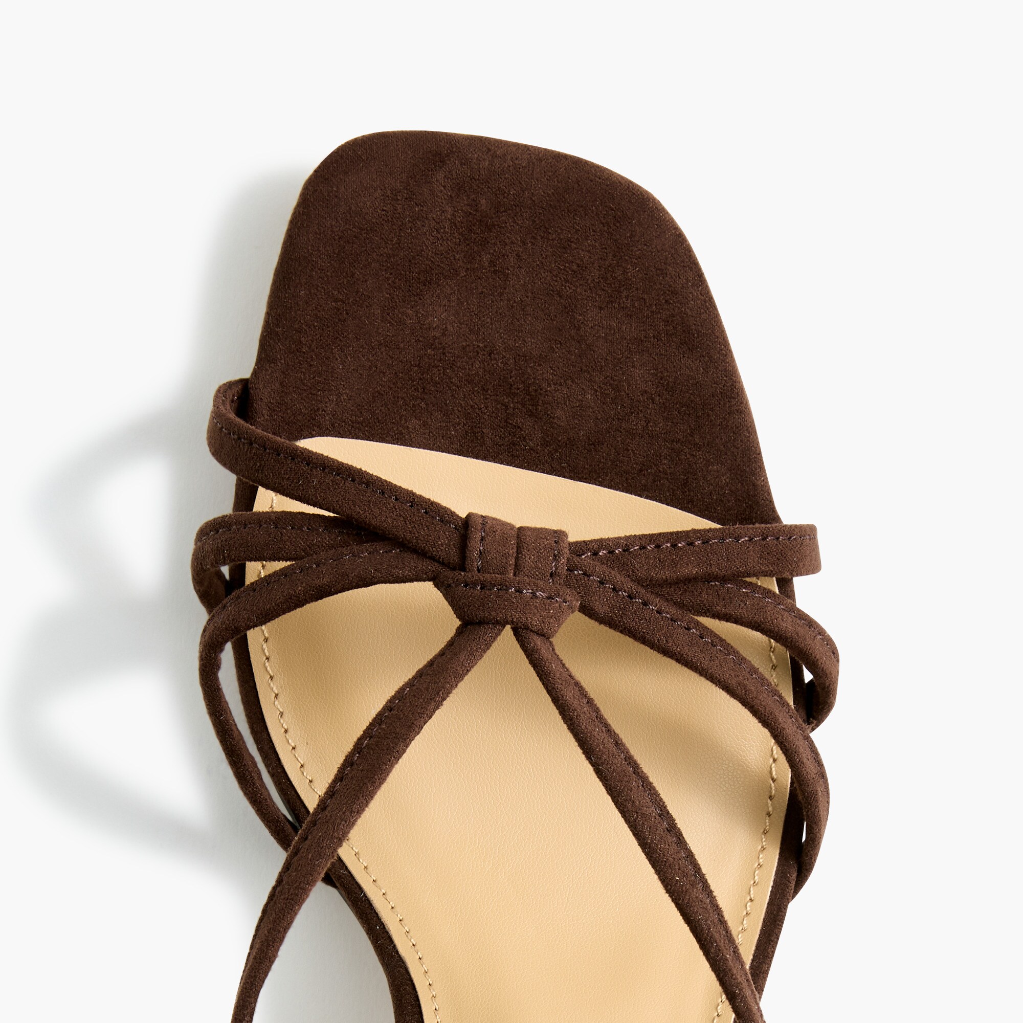 Strappy heeled sandals