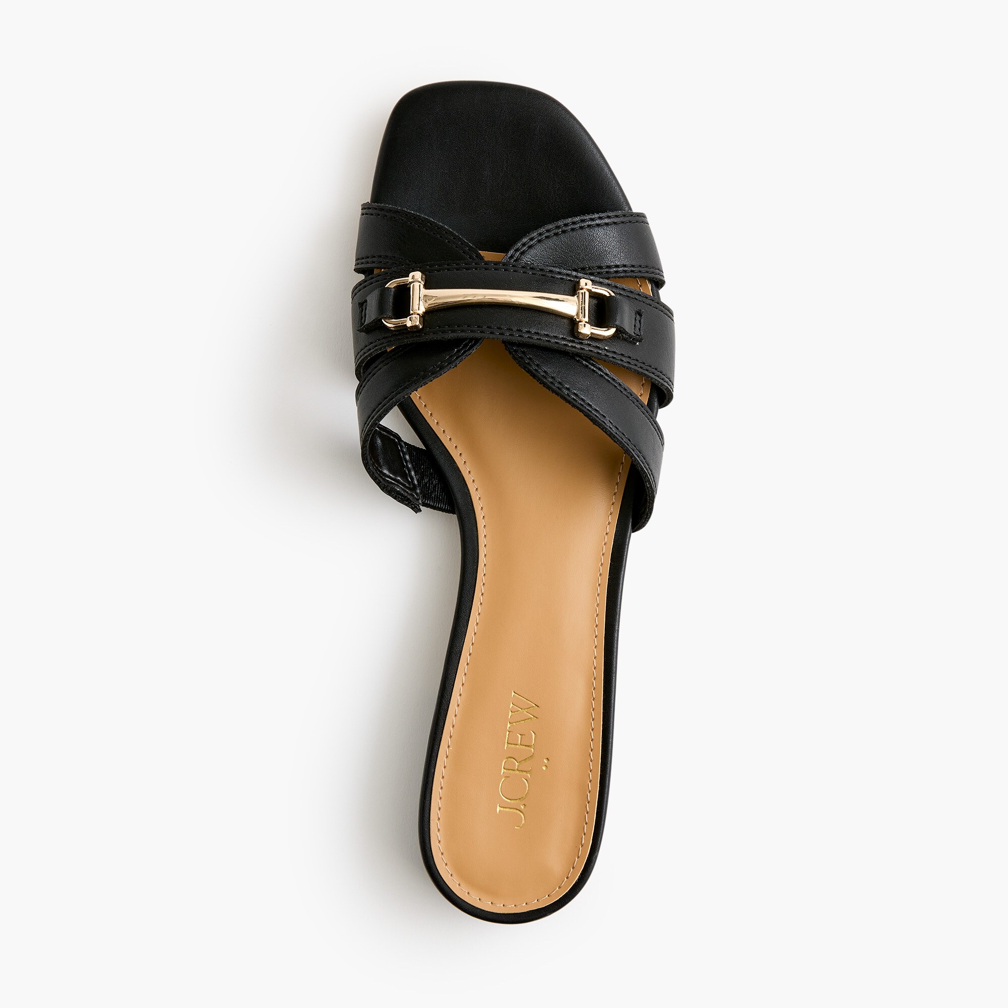 Black Flip Flops For Women | J.Crew Factory display picture 1