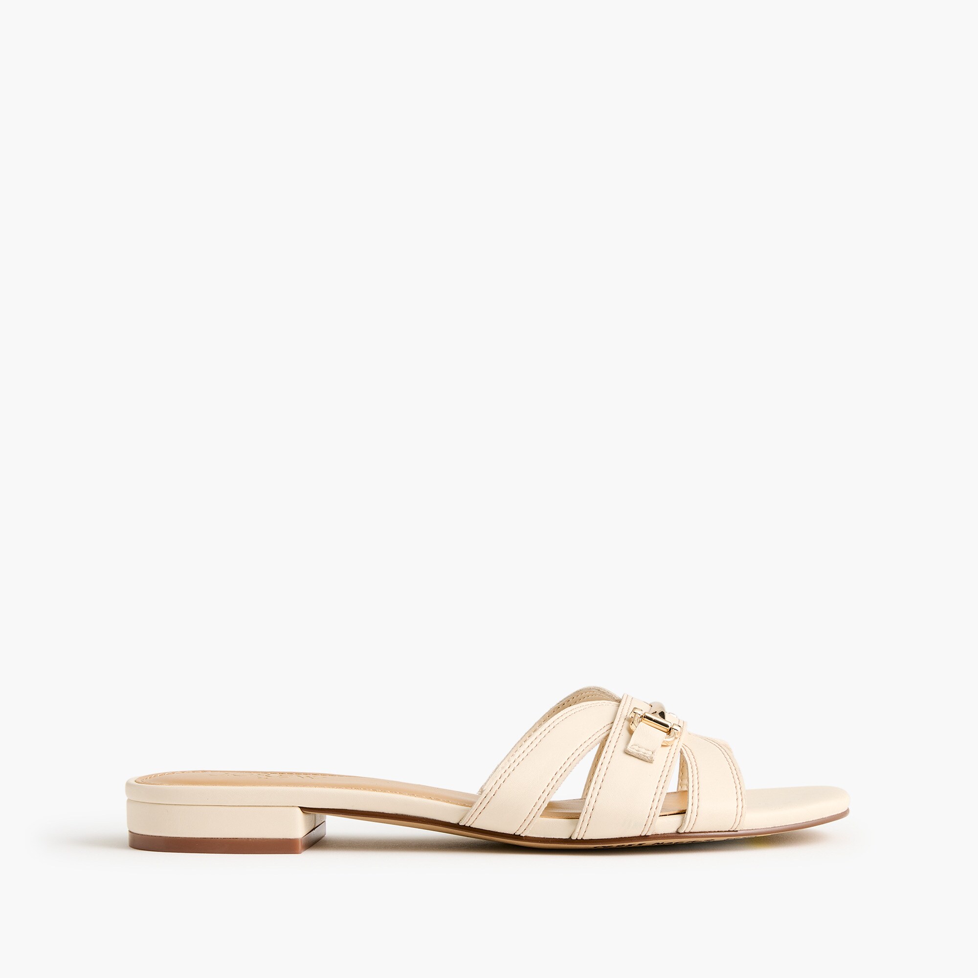 Bit slide sandals