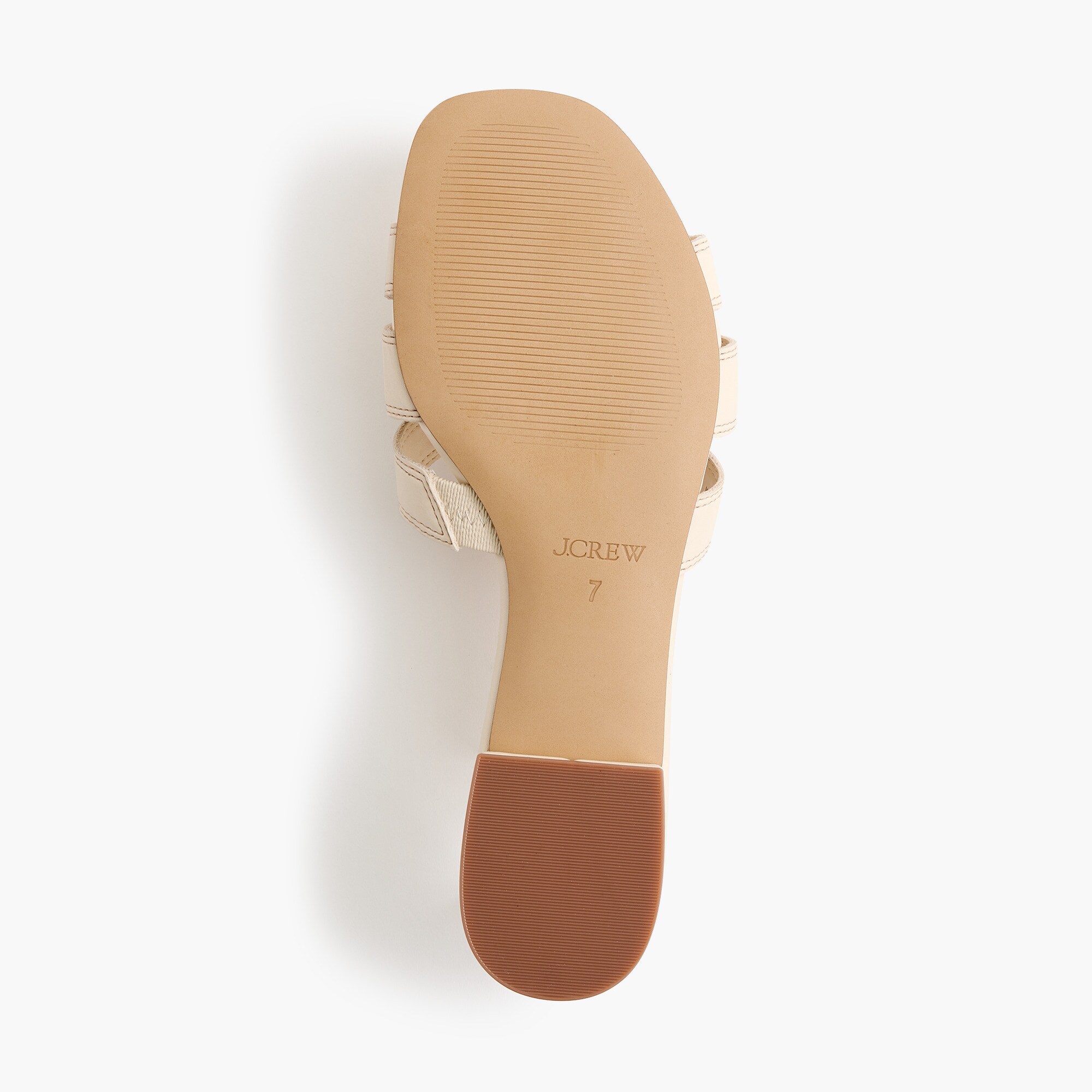 Bit slide sandals