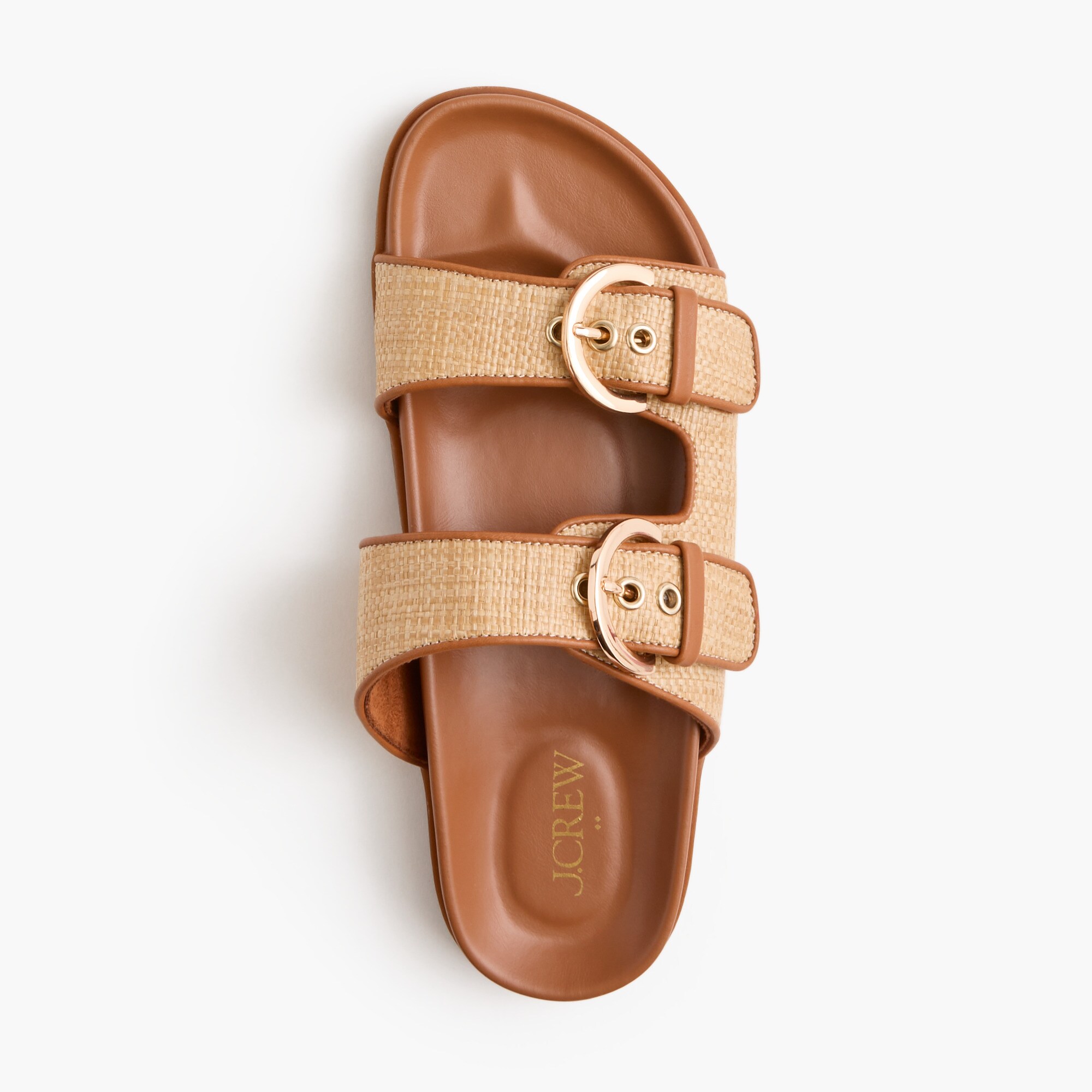 Double-buckle sandals