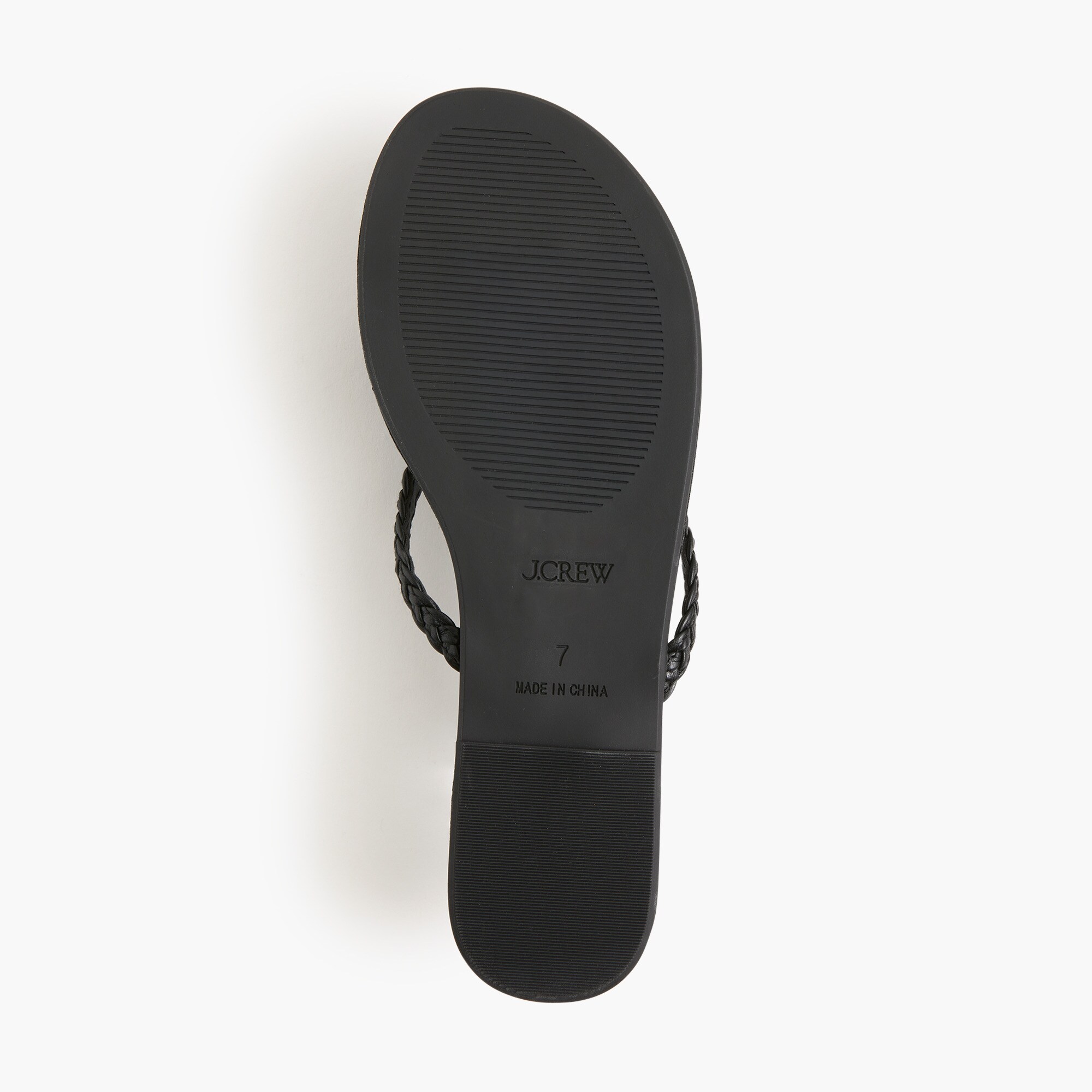 Braided flip-flops
