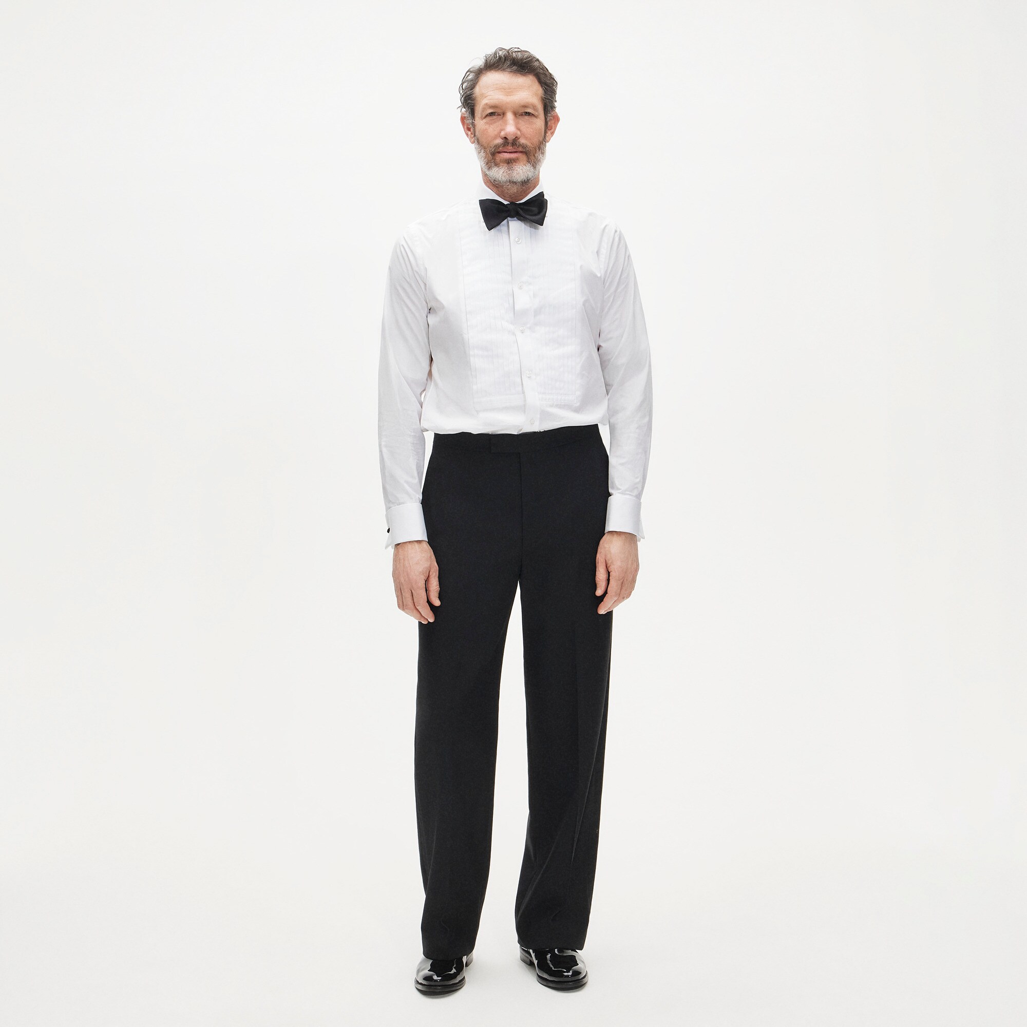slim fit dress slacks Straight Leg Pant - Navy Blue Pants main image 0