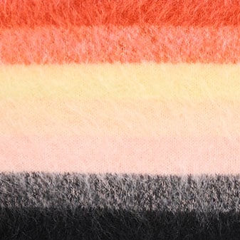 Perfect cashmere crewneck sweater GUAVA MULTI