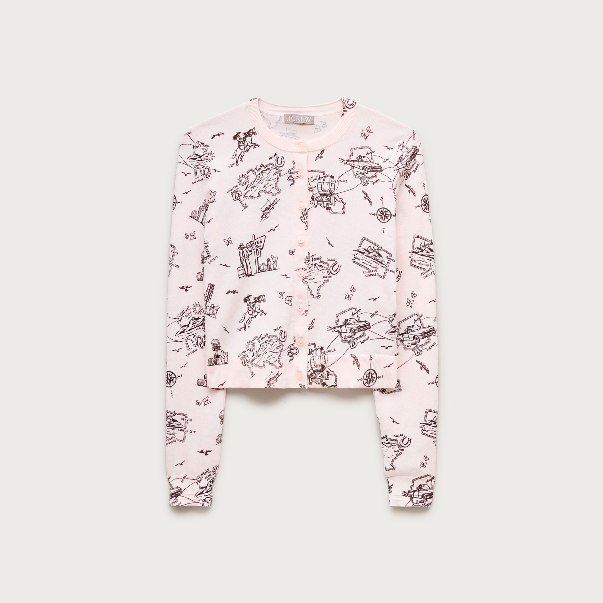 Jackie cardigan in premium ultra-fine cotton blend