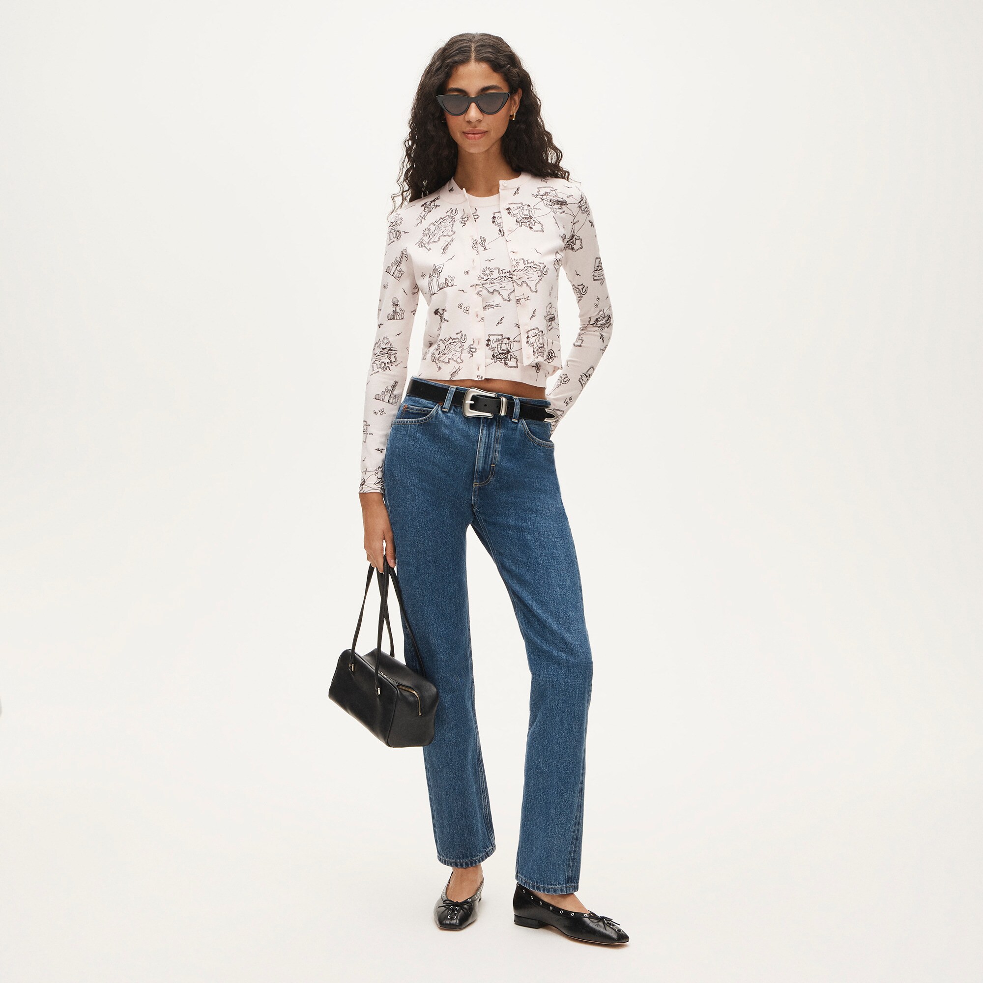 Jackie cardigan in premium ultra-fine cotton blend