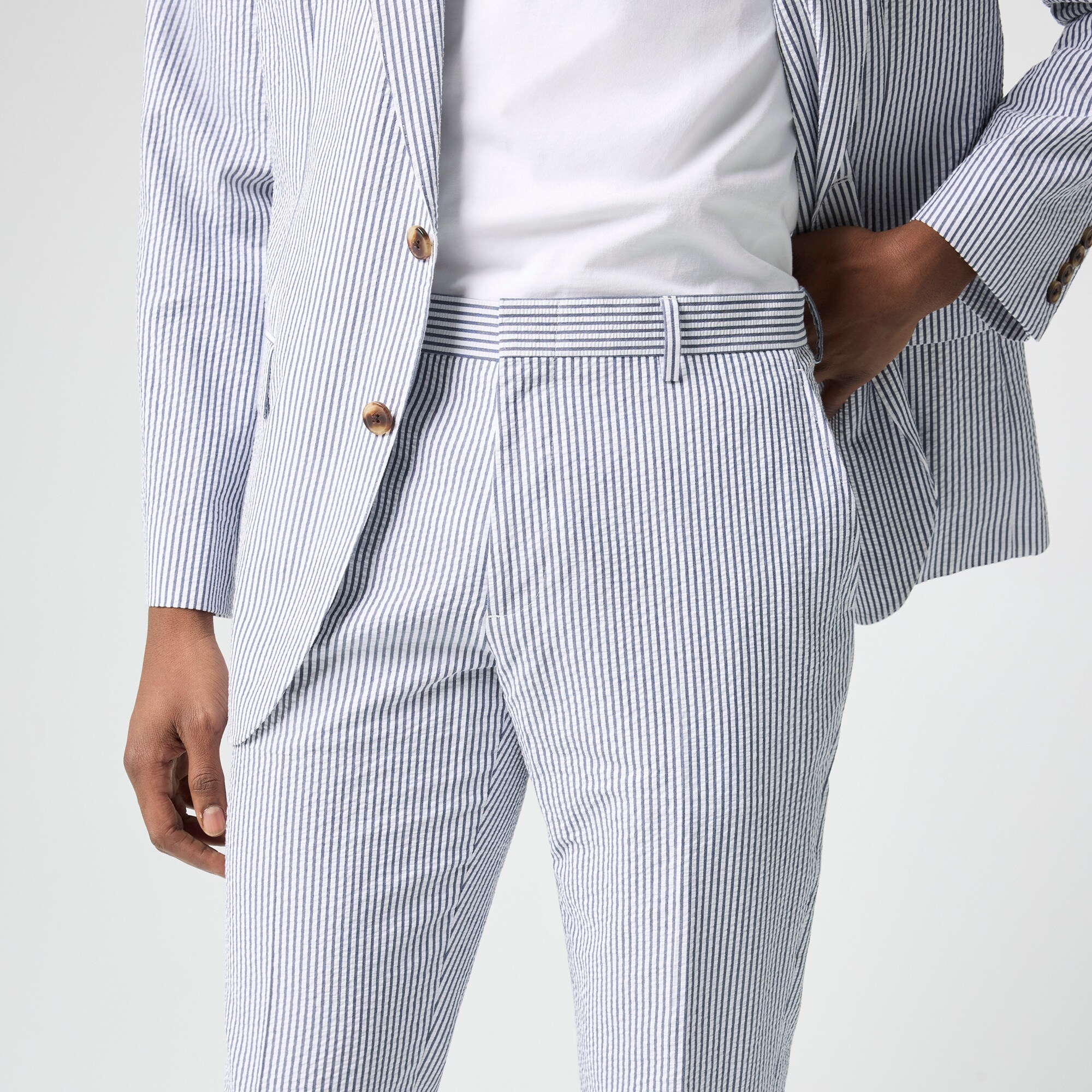 Seersucker suit pant
