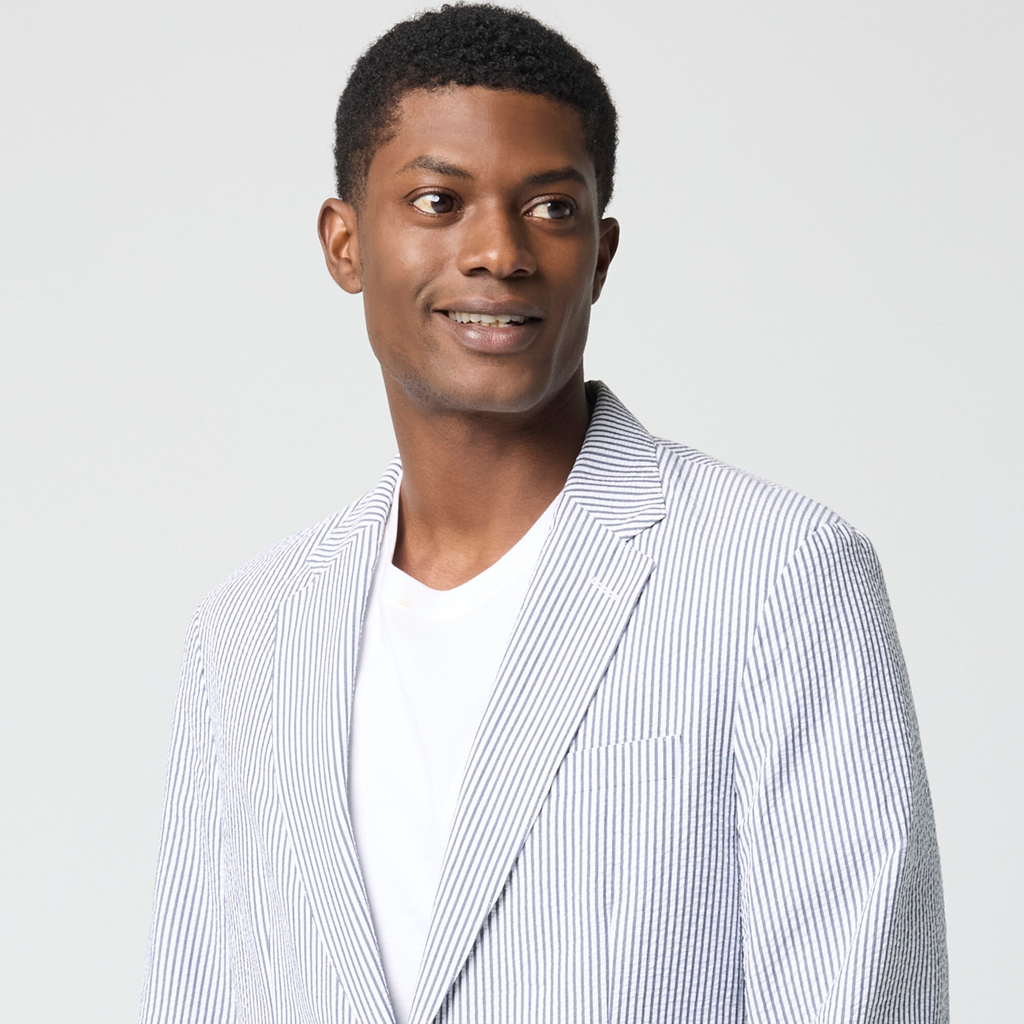 Seersucker Suit Jacket For Men | Factory