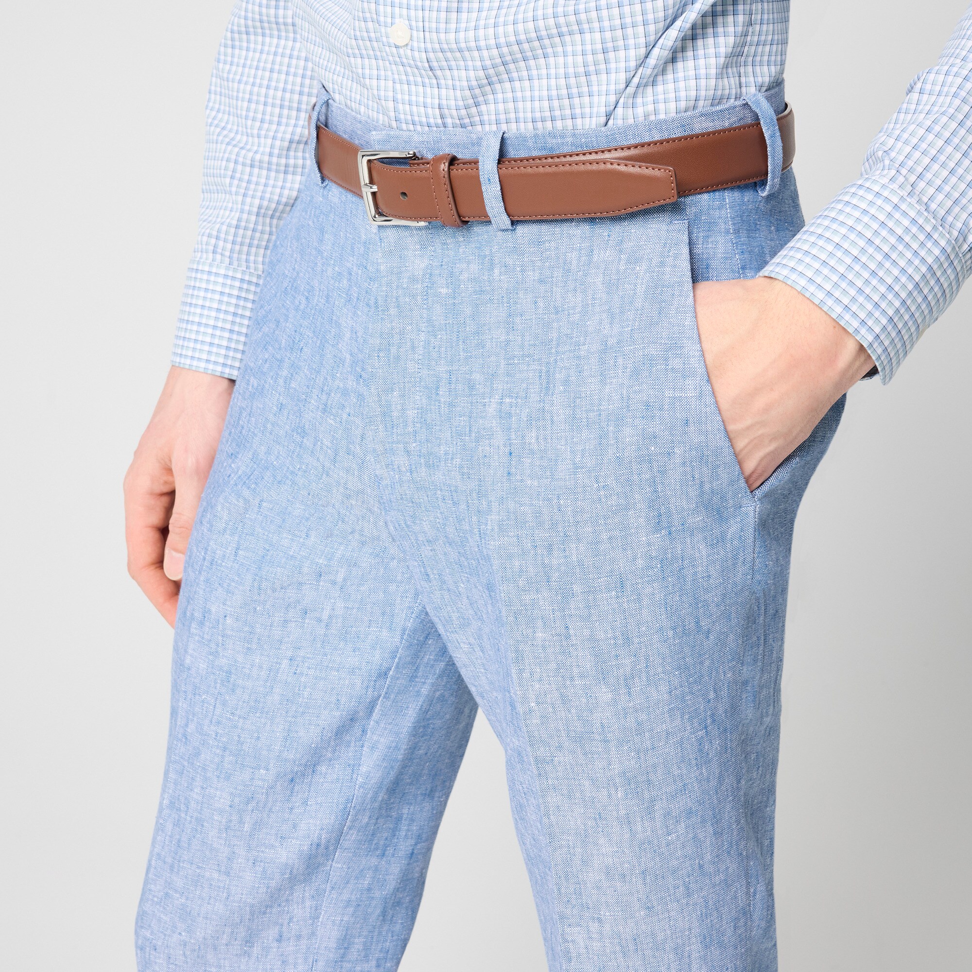 Linen suit pant