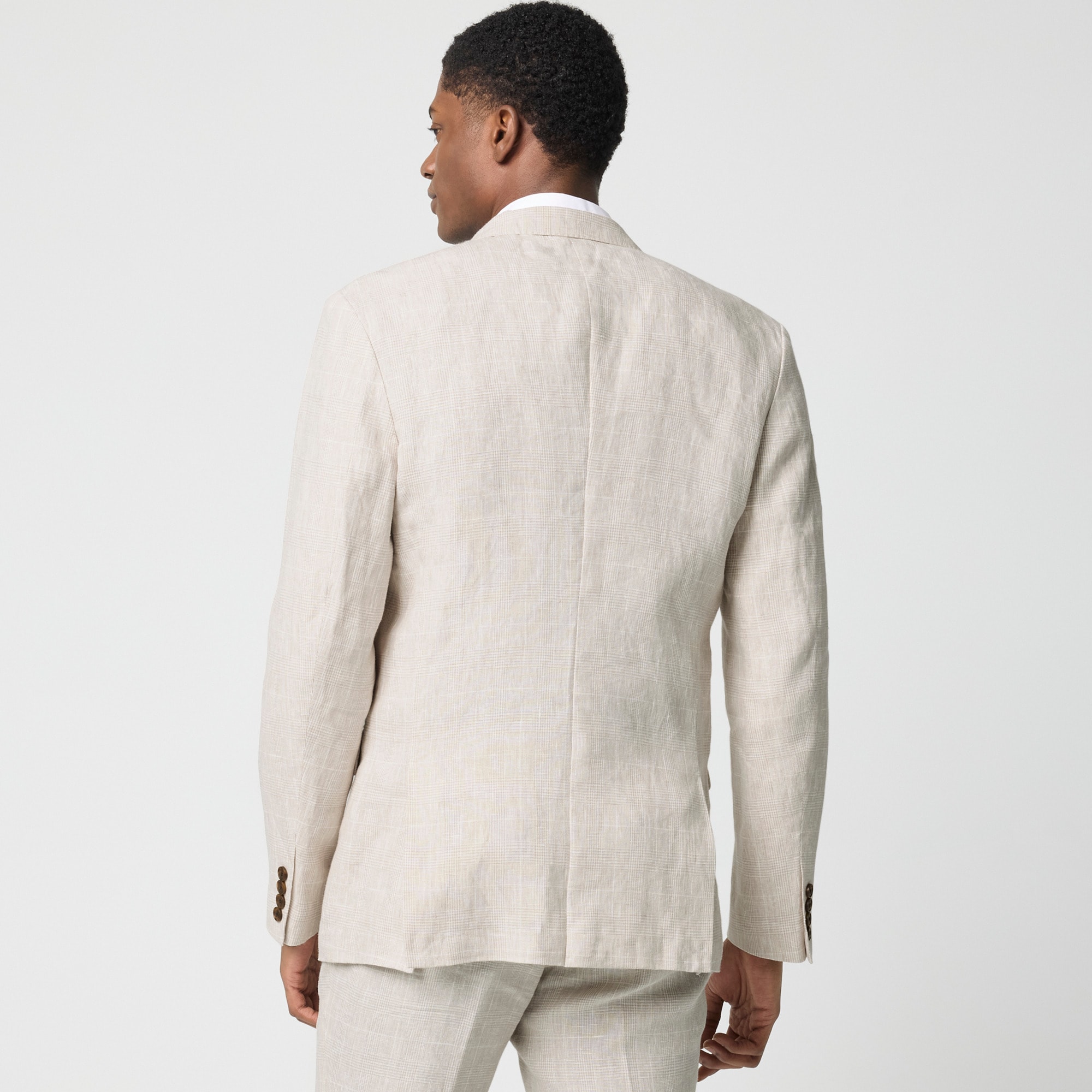 Linen suit jacket