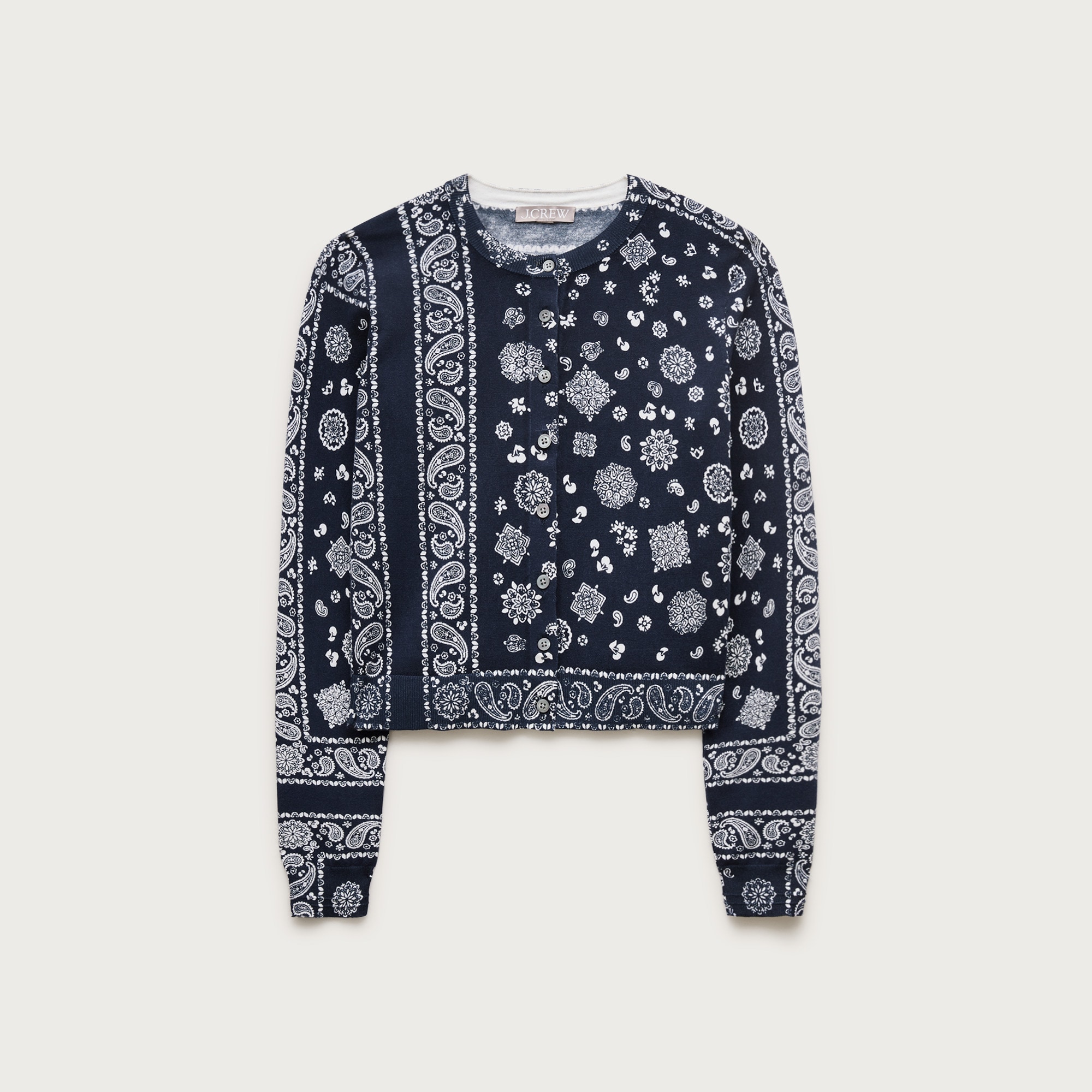 Jackie cardigan in premium ultra-fine cotton