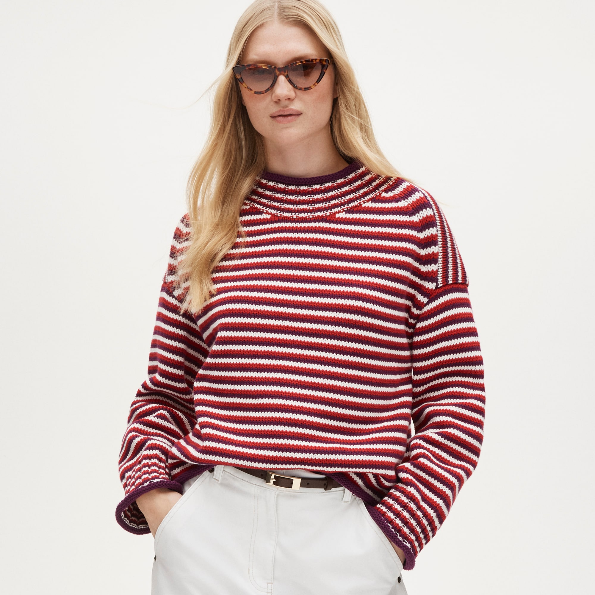 2025 Rollneck&trade; sweater in stripe - image 2
