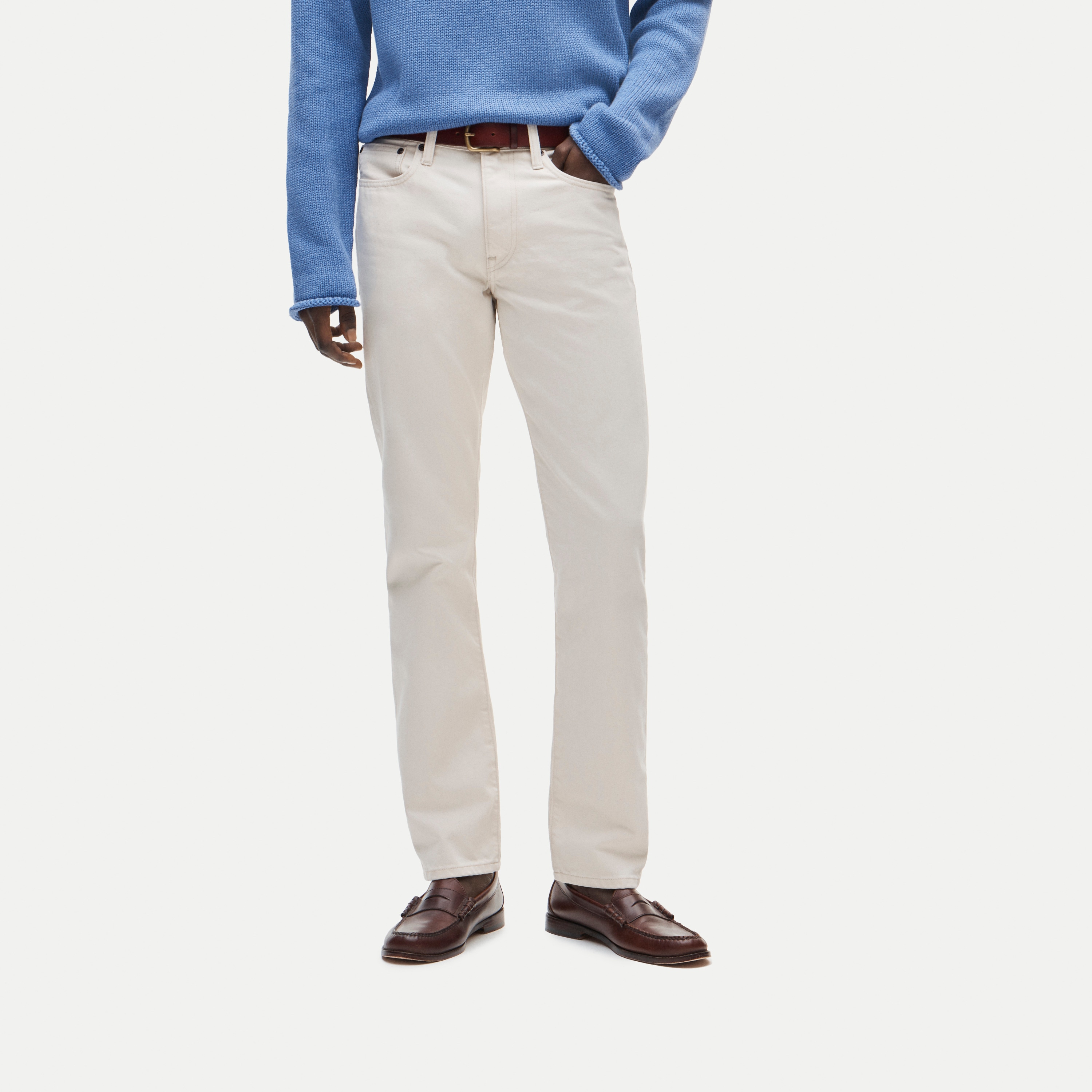 770™ Straight-fit jean in natural seeded denim