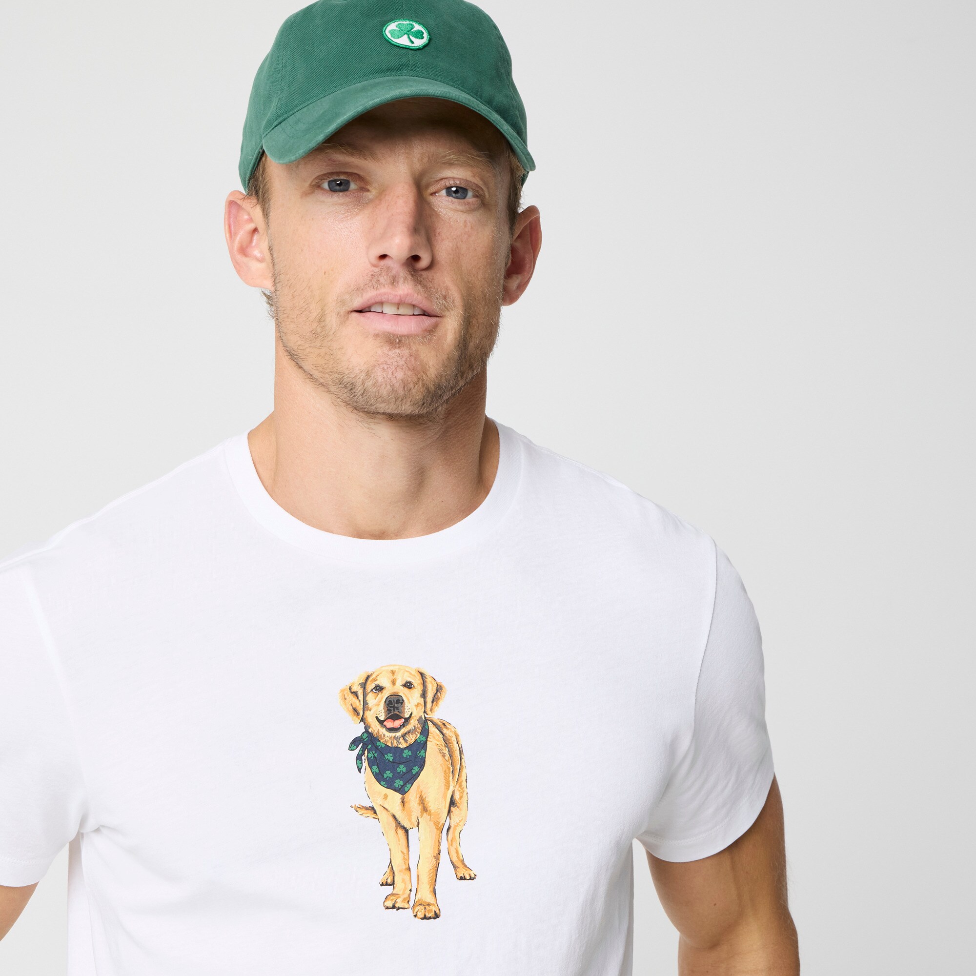 Lucky bandana graphic tee