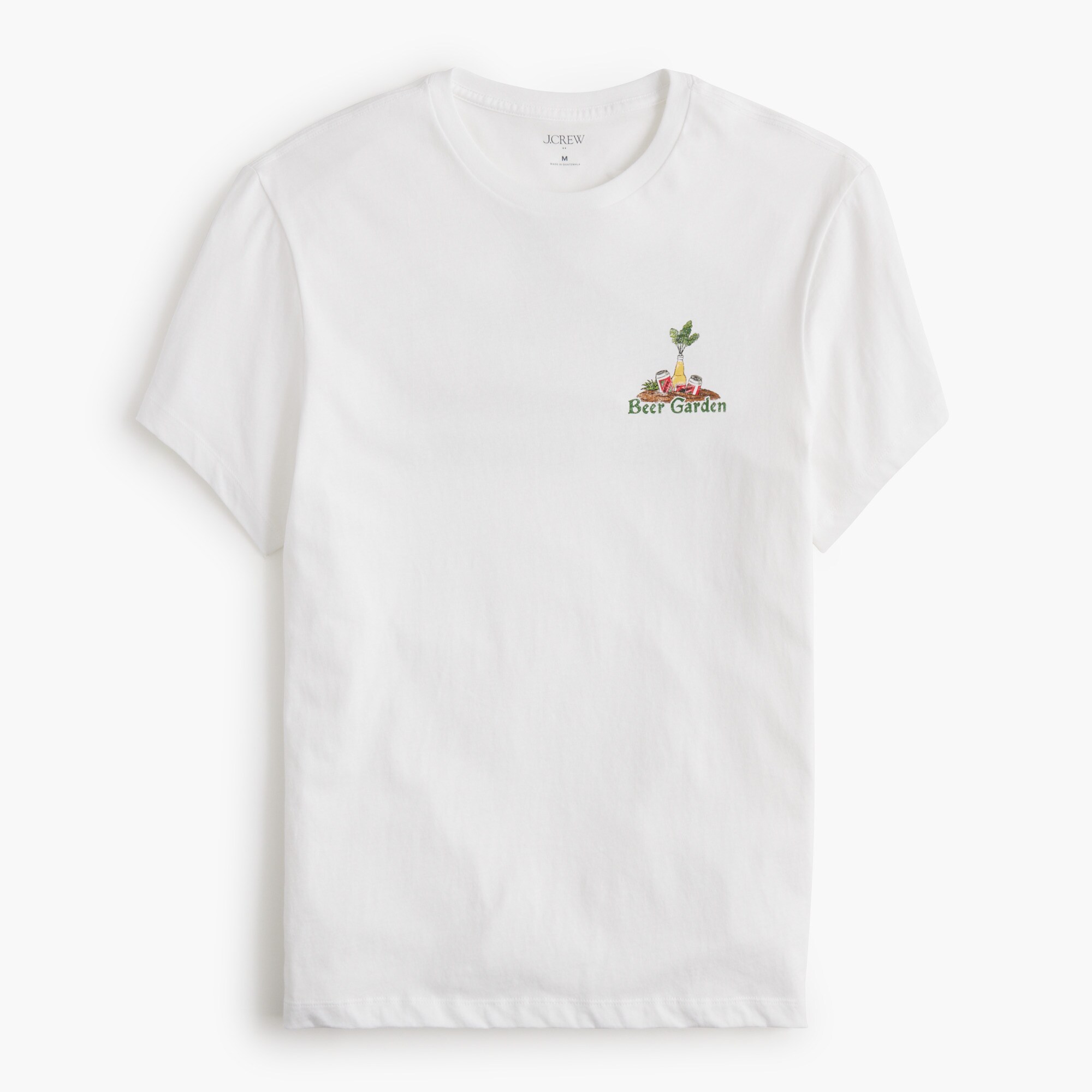 mens Beer garden graphic tee