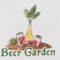 Anchor graphic tee WHITE