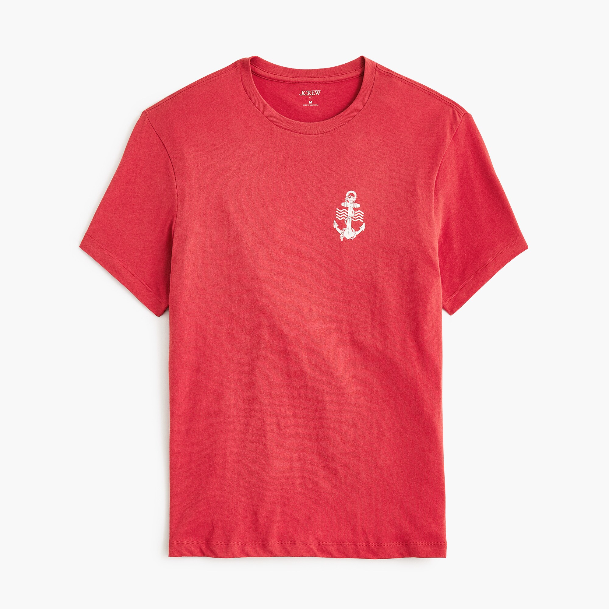 mens Anchor graphic tee