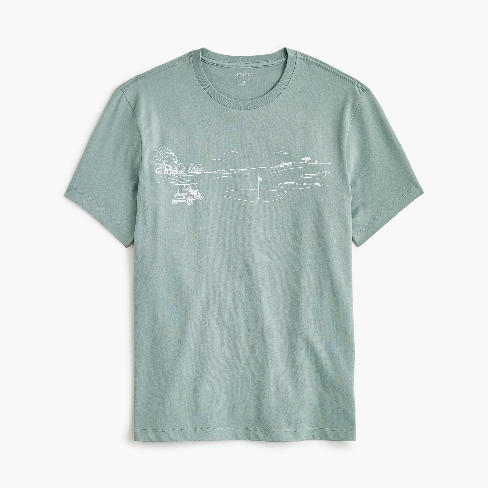 Golf Landscape Graphic Tee For Men | Factory