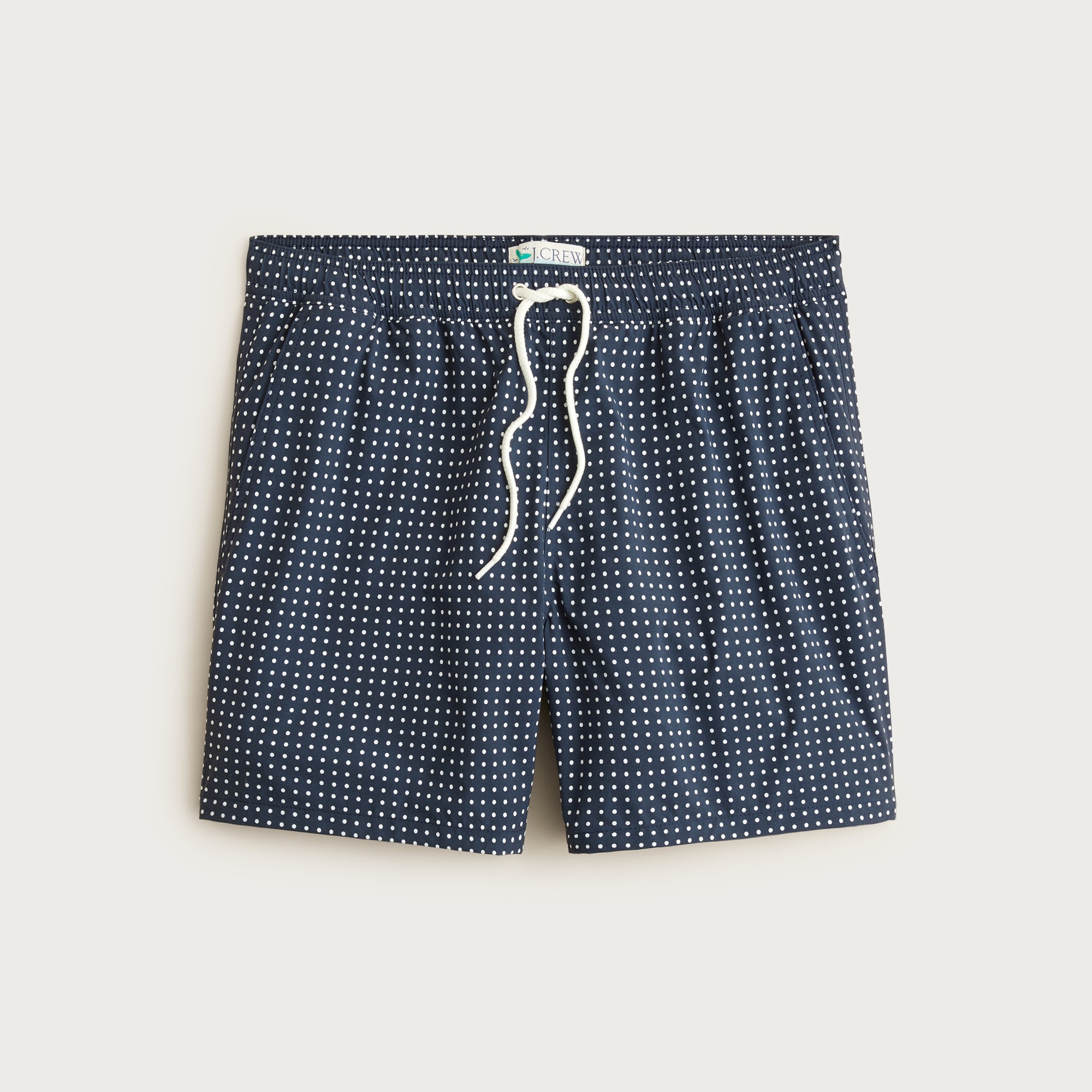 6" stretch swim trunk in recycled ECONYL® nylon blend