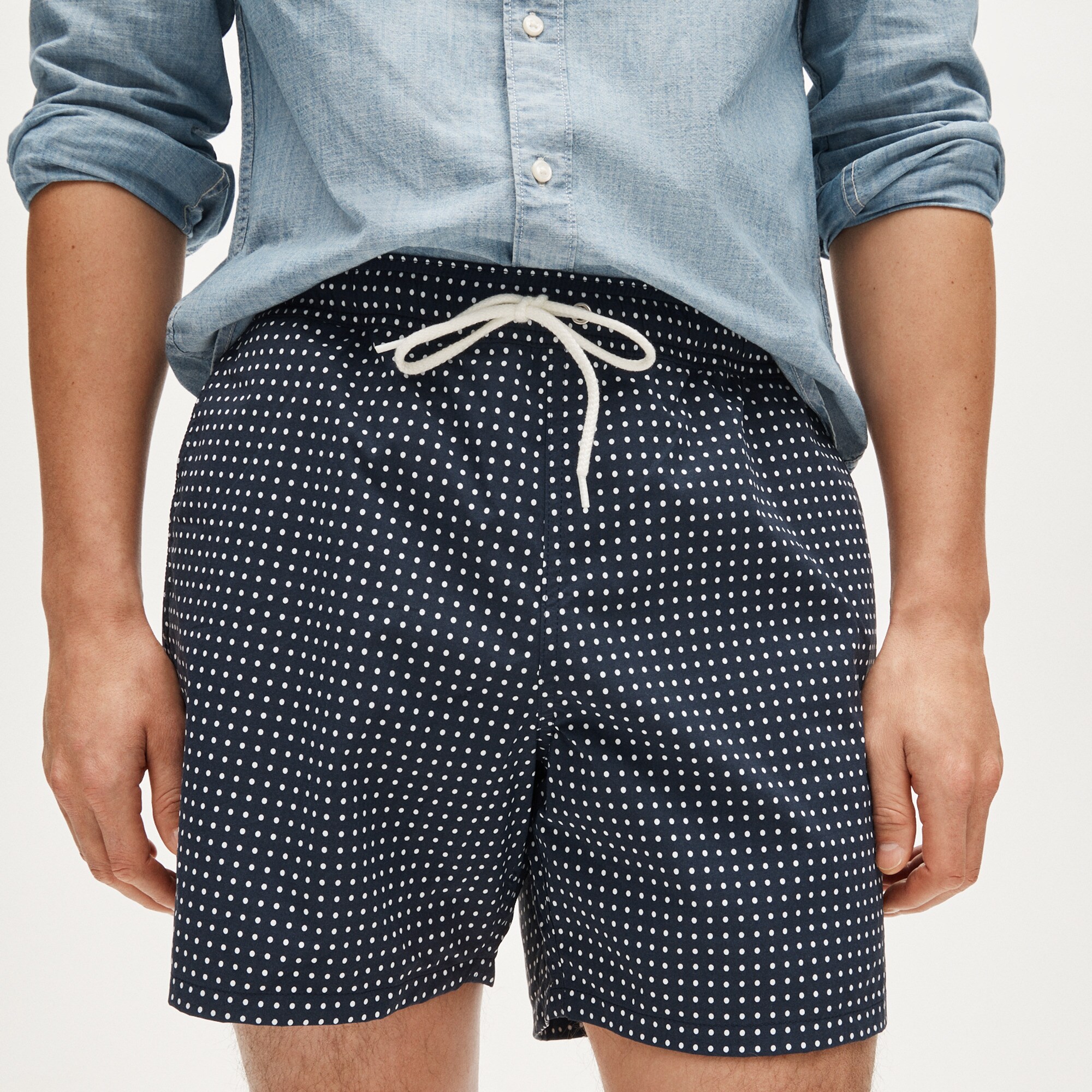 6" stretch swim trunk with ECONYL® nylon