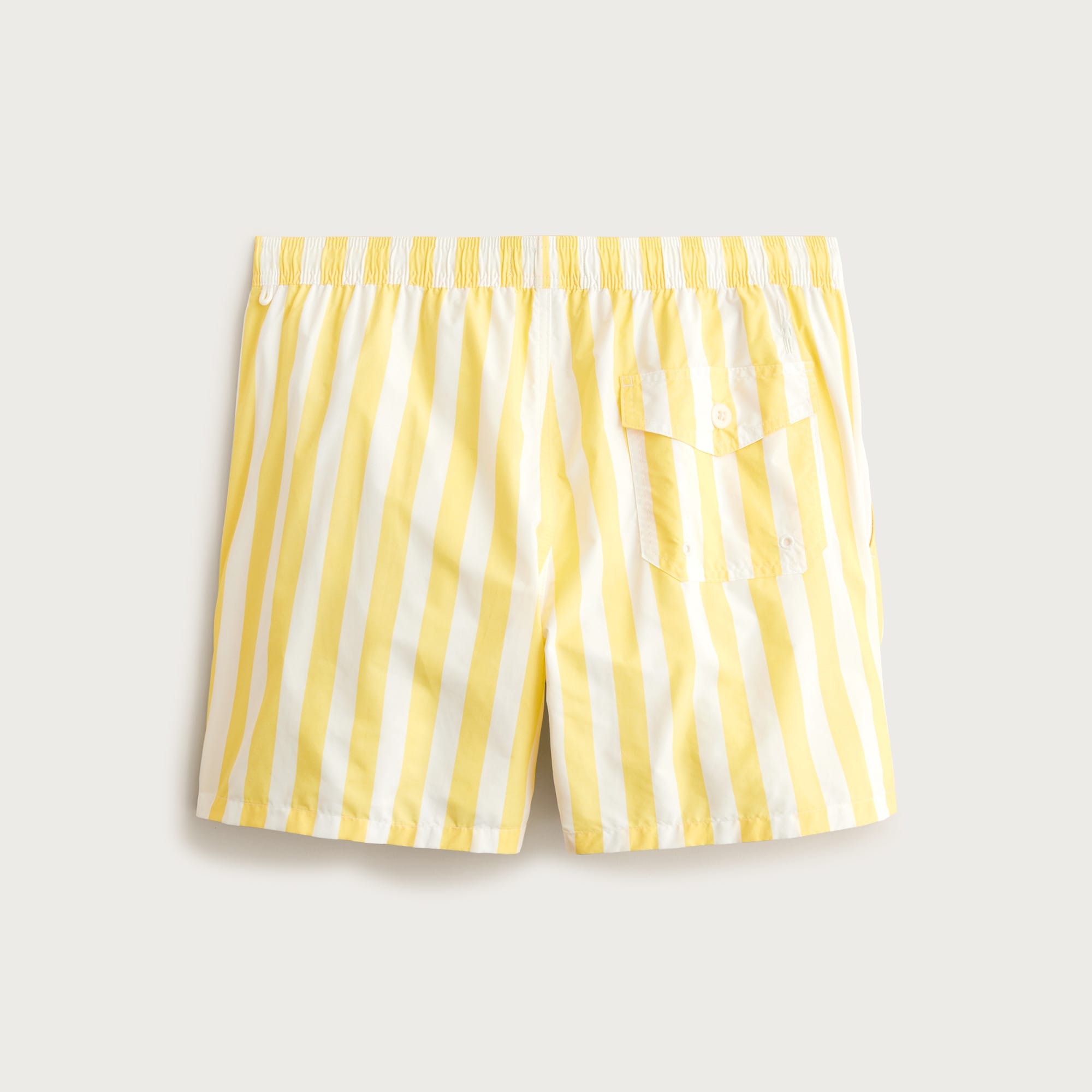 6" swim trunk in recycled nylon