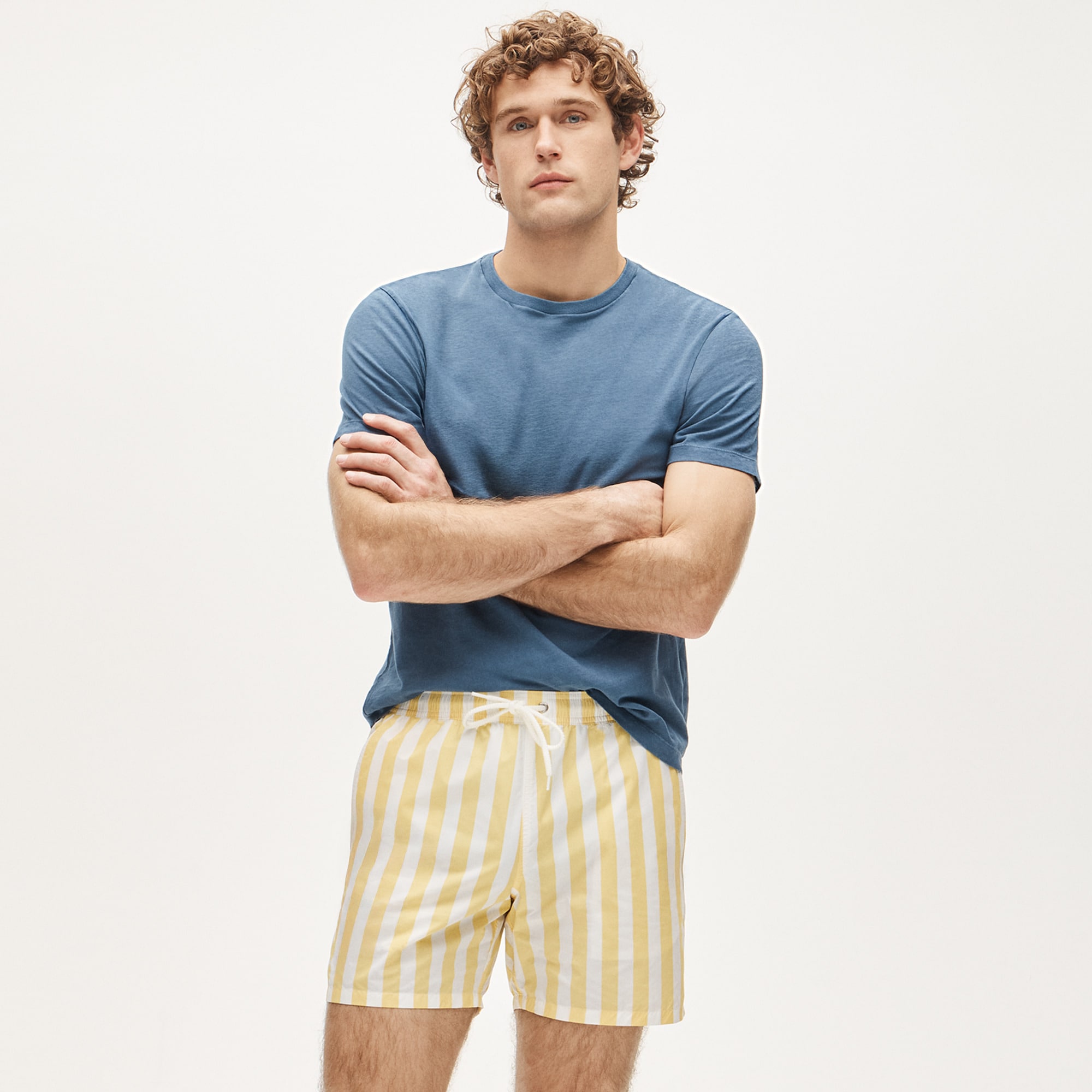  6" swim trunk in recycled nylon