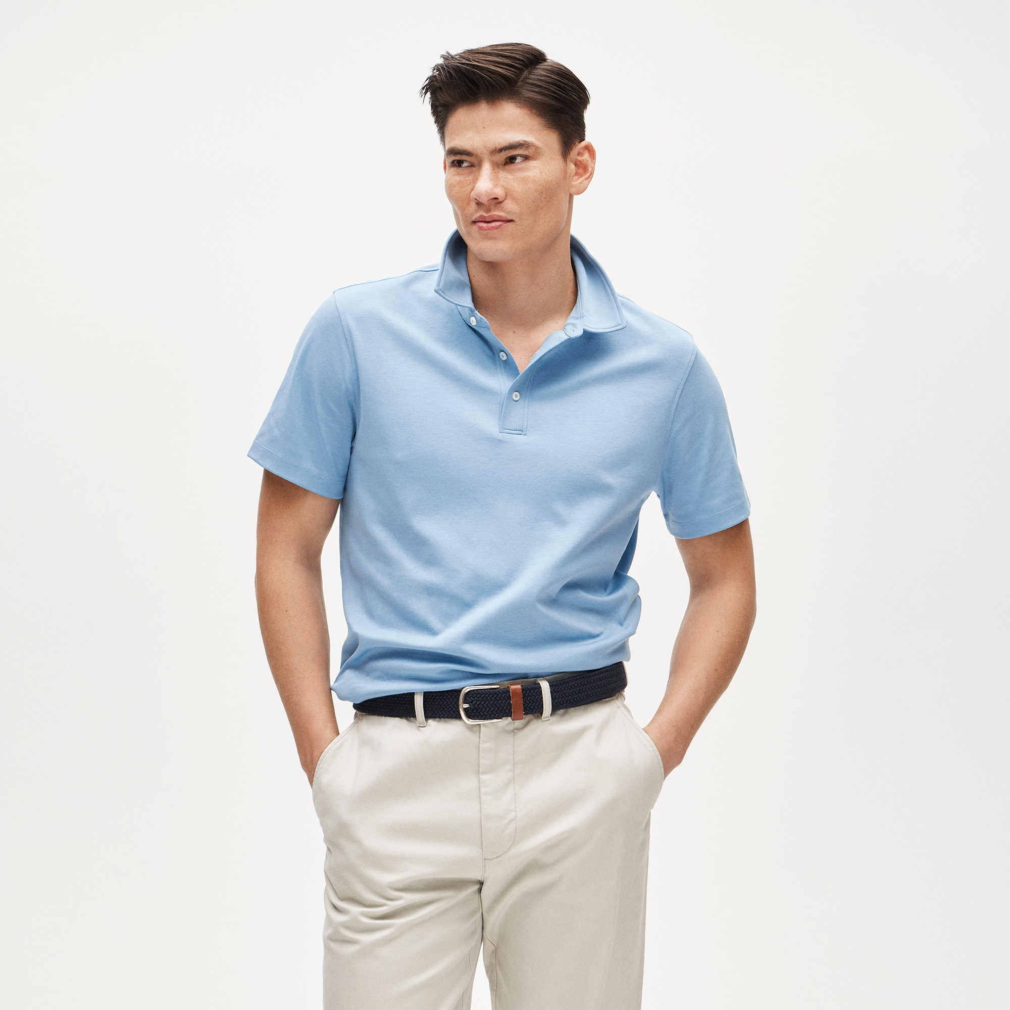 Polo shirt in Pima cotton