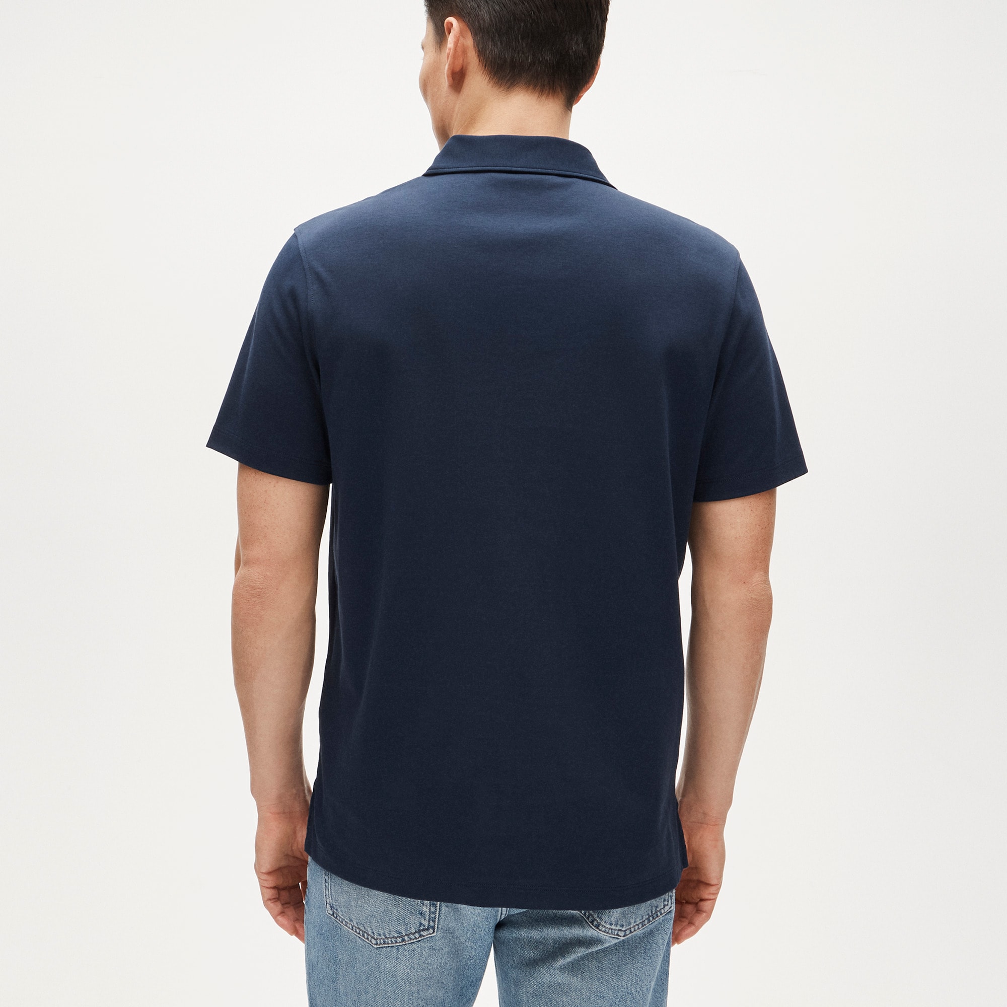 Polo shirt in Pima cotton