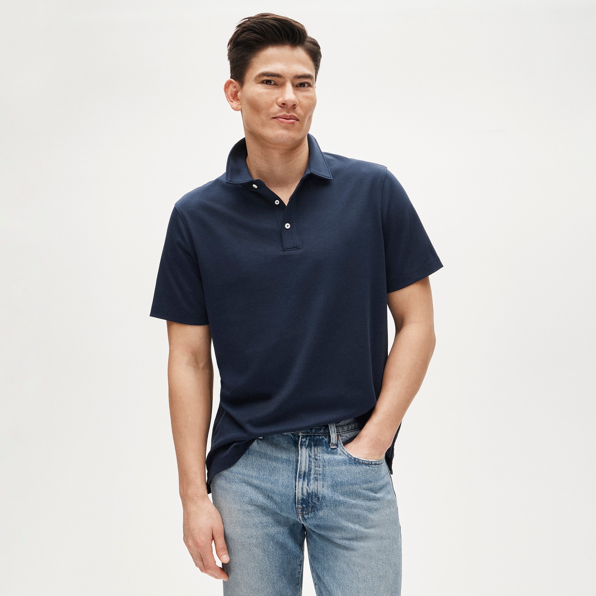 Polo shirt in Pima cotton