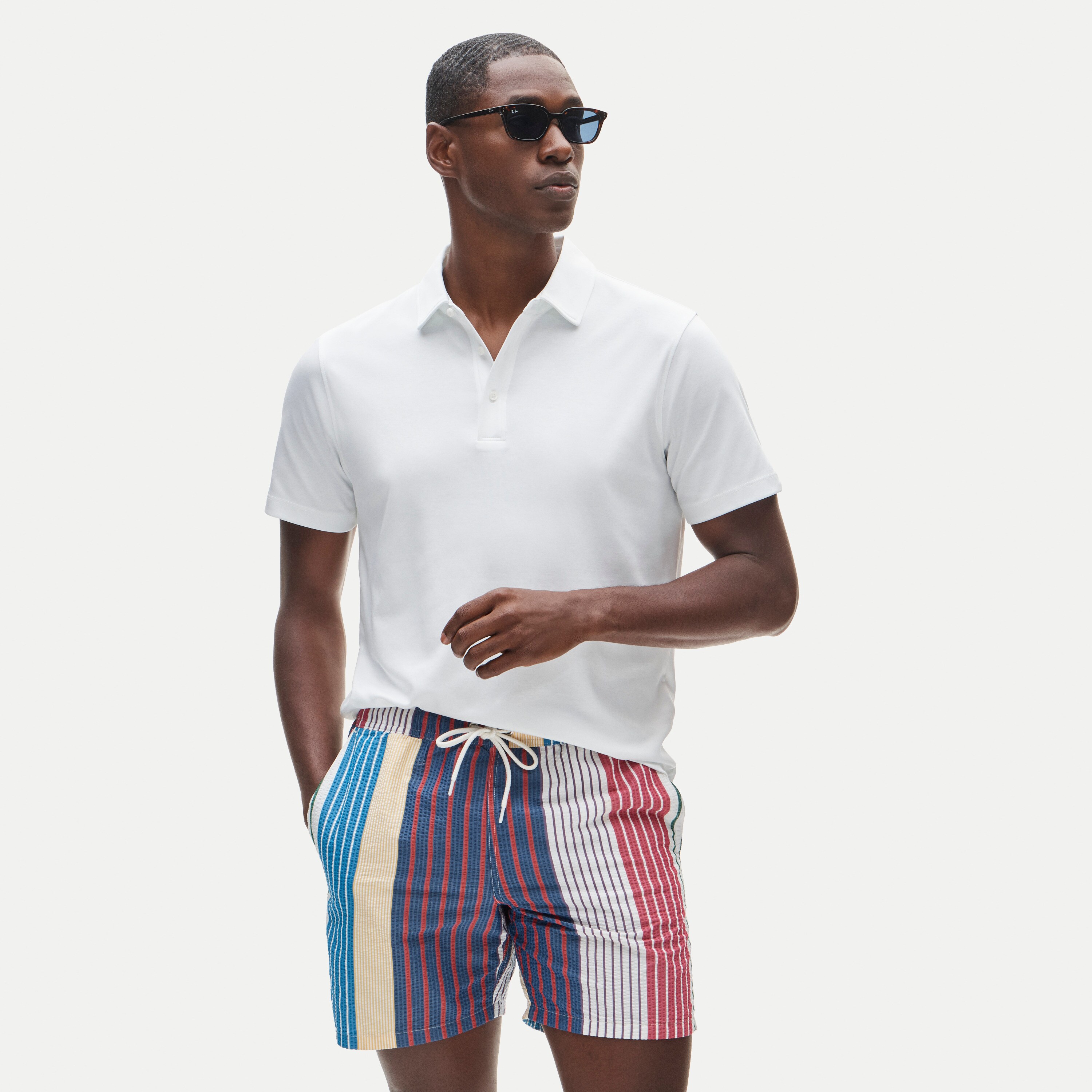 Polo shirt in Pima cotton