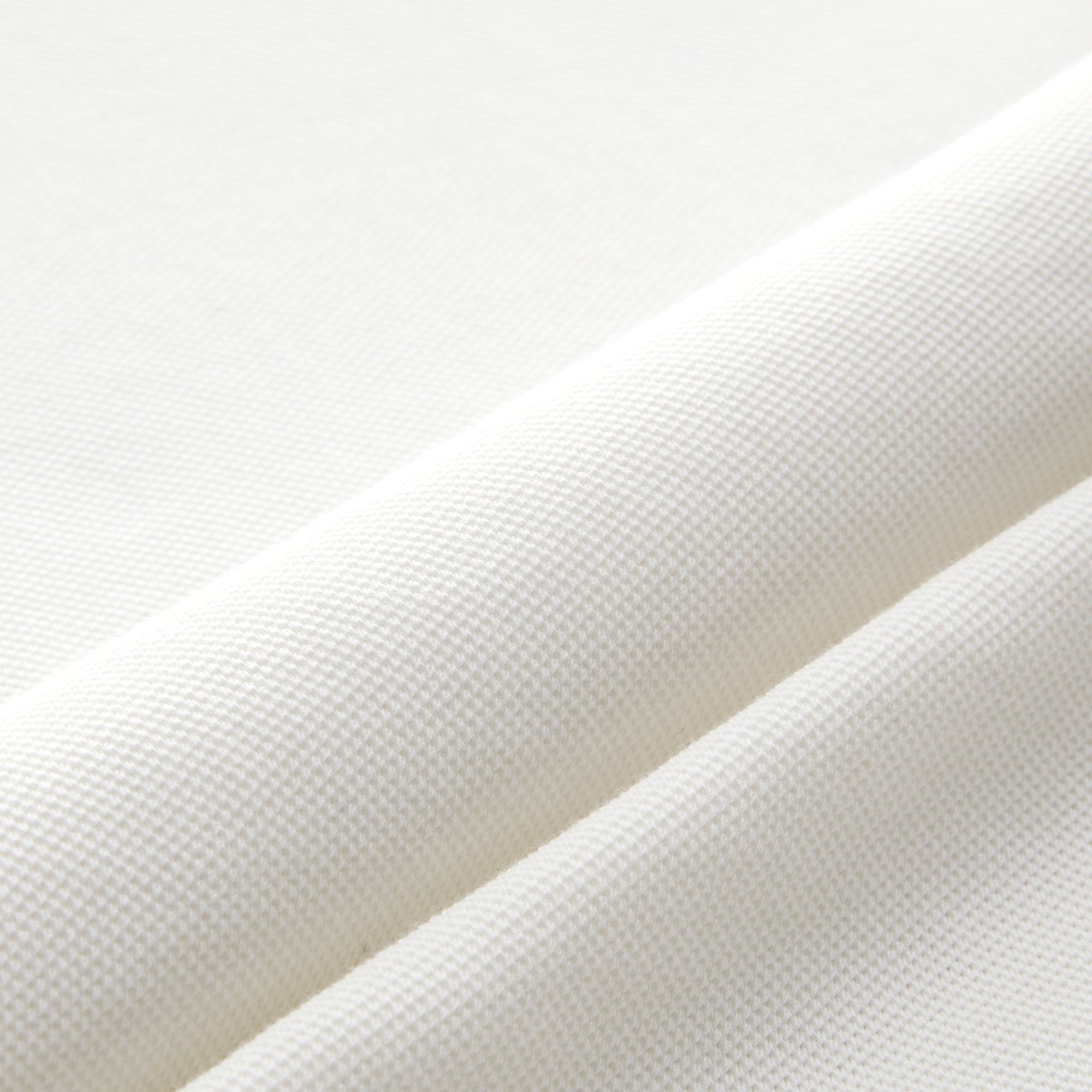 Washed piqué long-sleeve pocket T-shirt