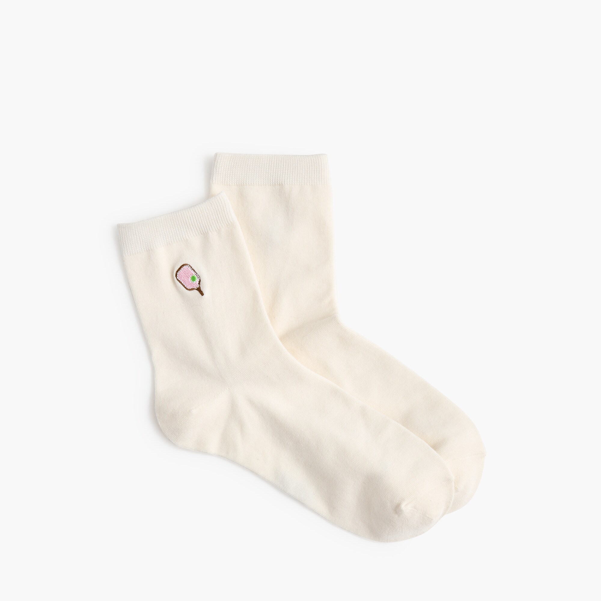  Pickleball embroidered boot socks