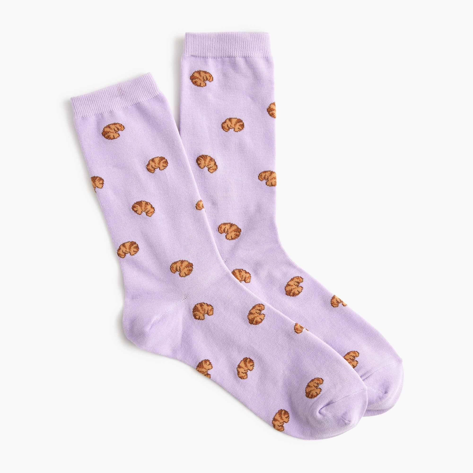 Croissant trouser socks