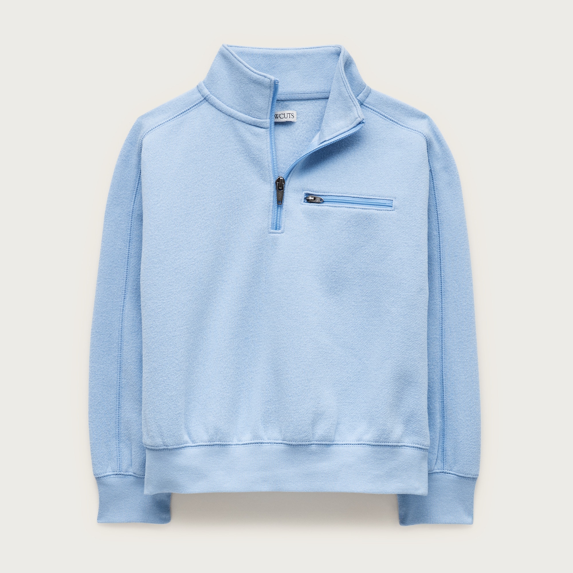 Kids' fleece quarter-zip pullover