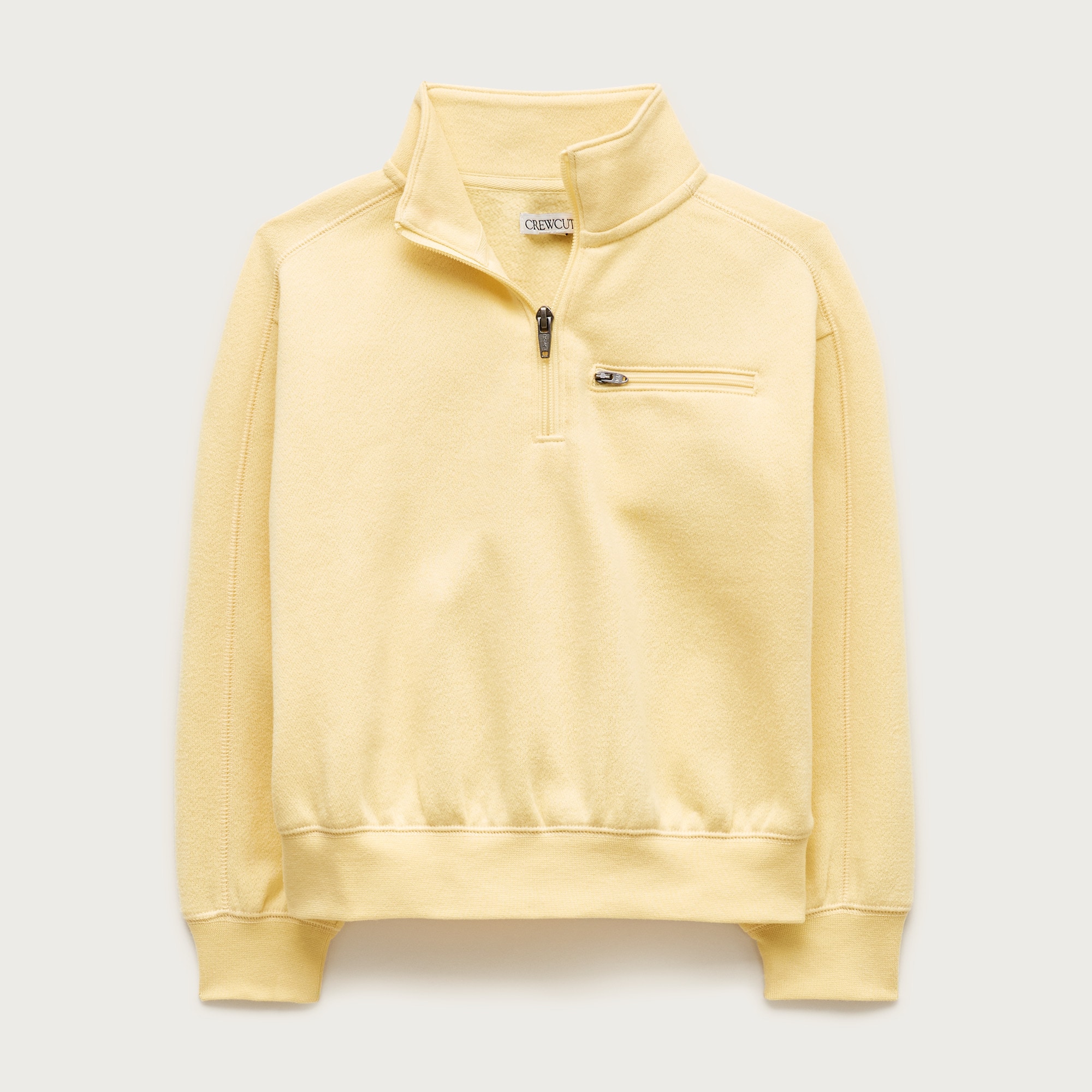 Kids' fleece quarter-zip pullover