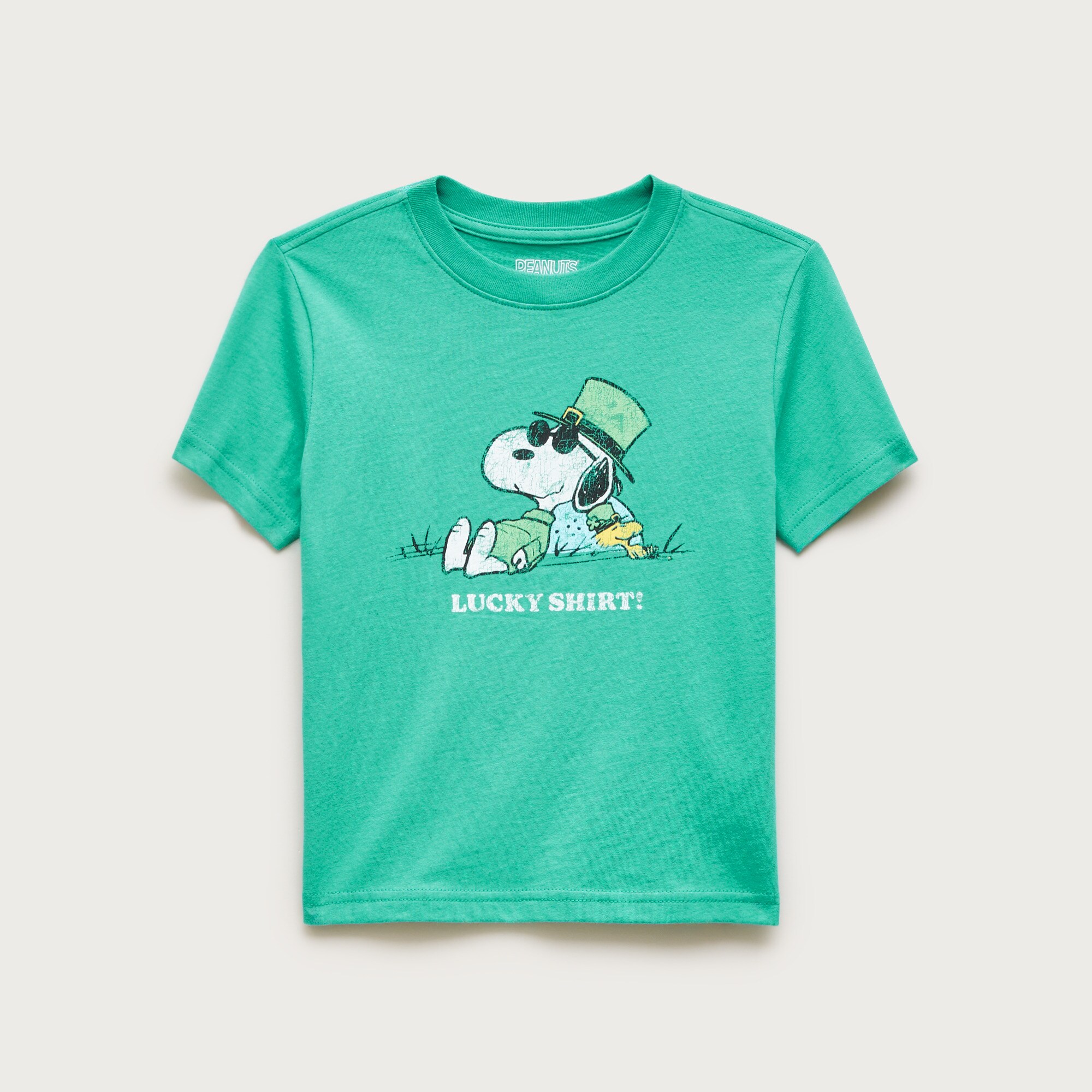  Peanuts&reg; X Crewcuts kids' lucky graphic T-shirt