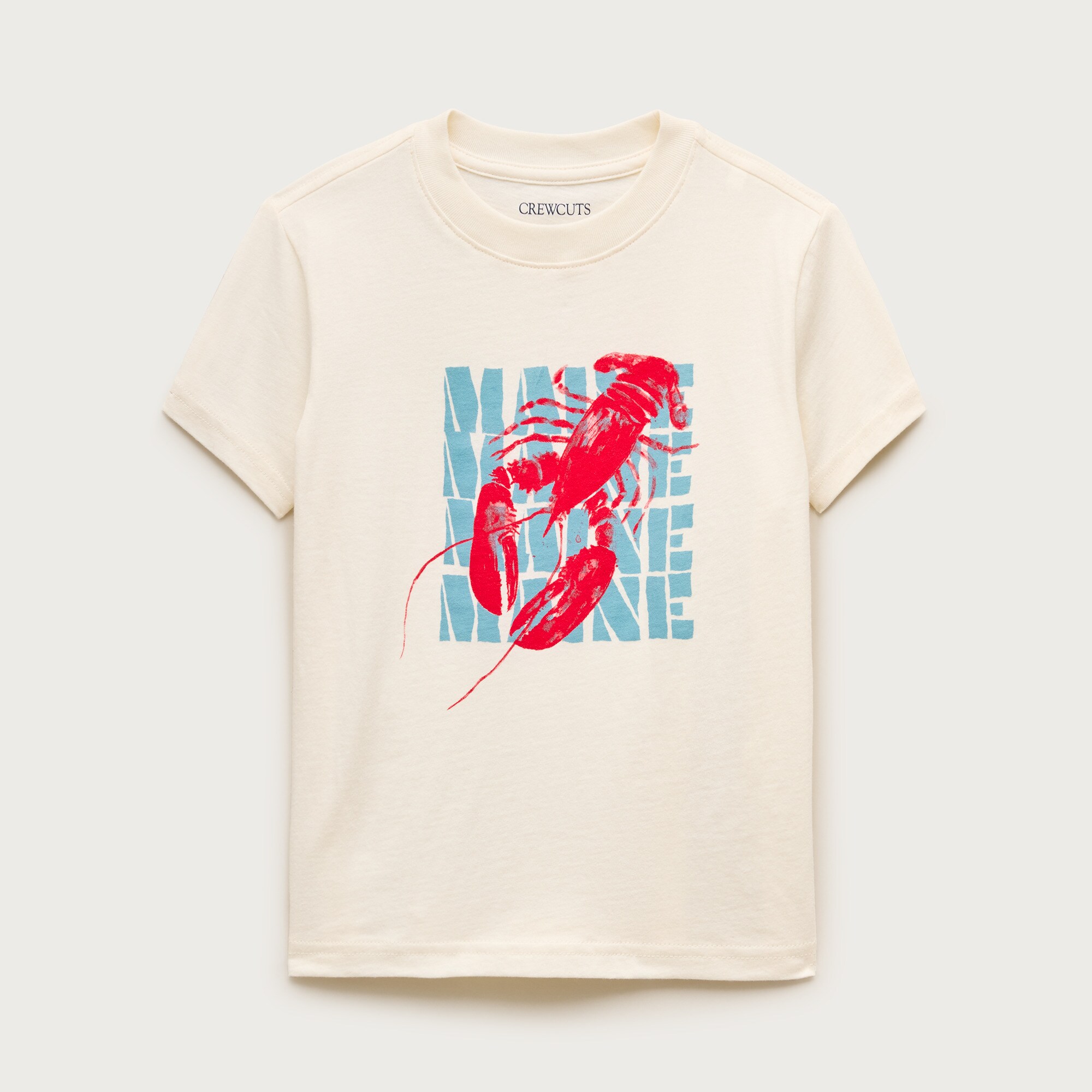 Kids' short-sleeve "Maine Lobster" graphic T-shirt