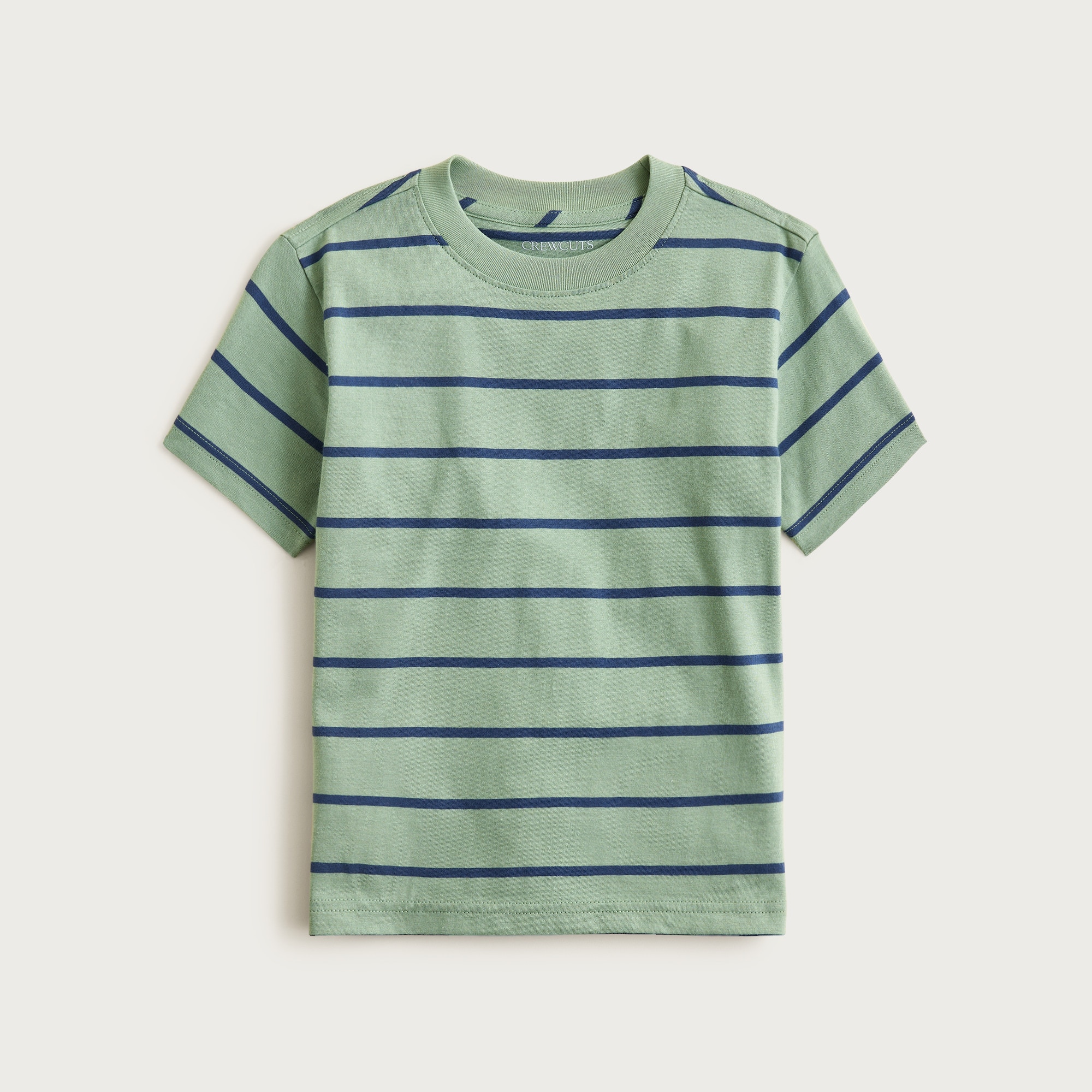 Kids' short-sleeve crewneck T-shirt in stripe