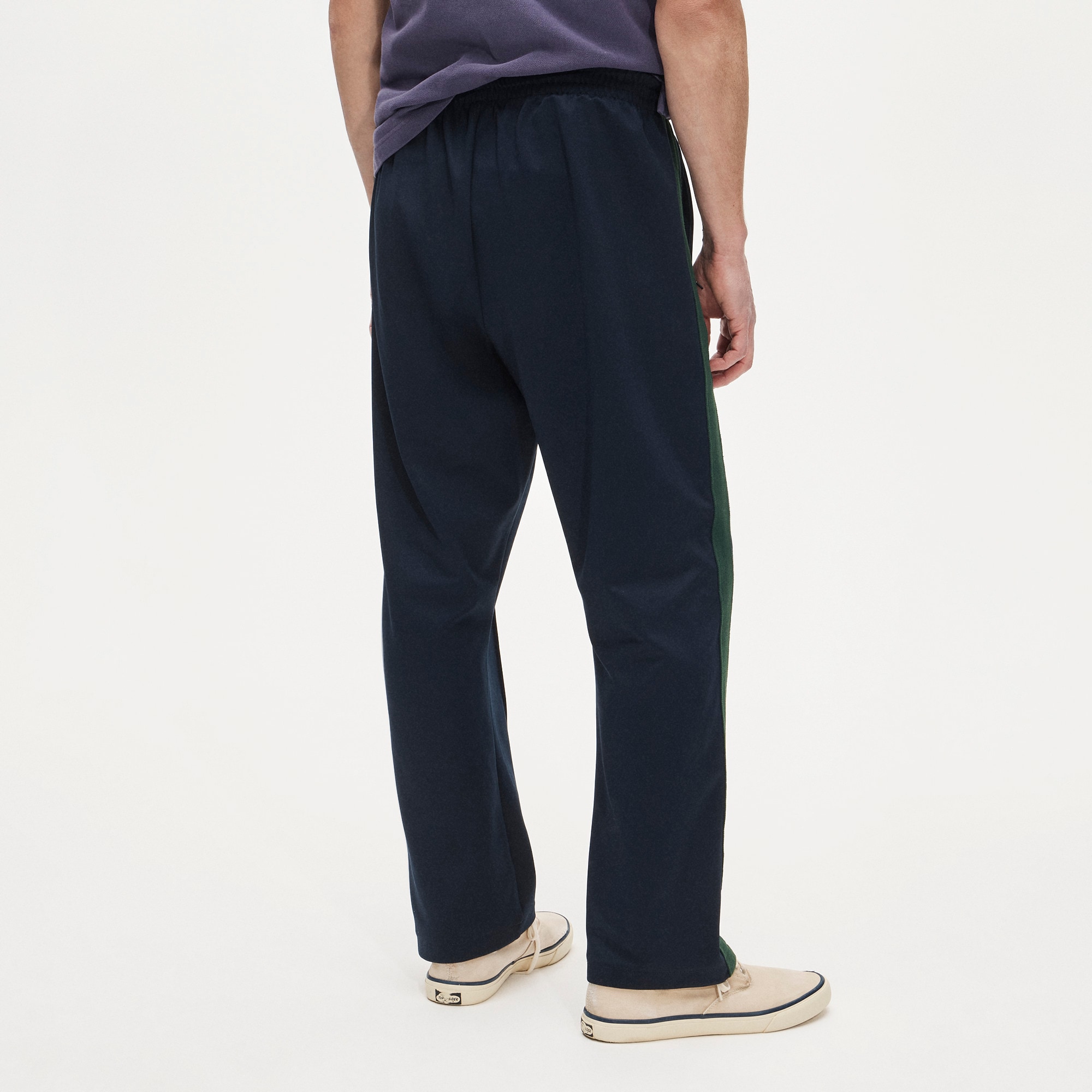 Side-stripe Knit Track Pant For Men | J.Crew