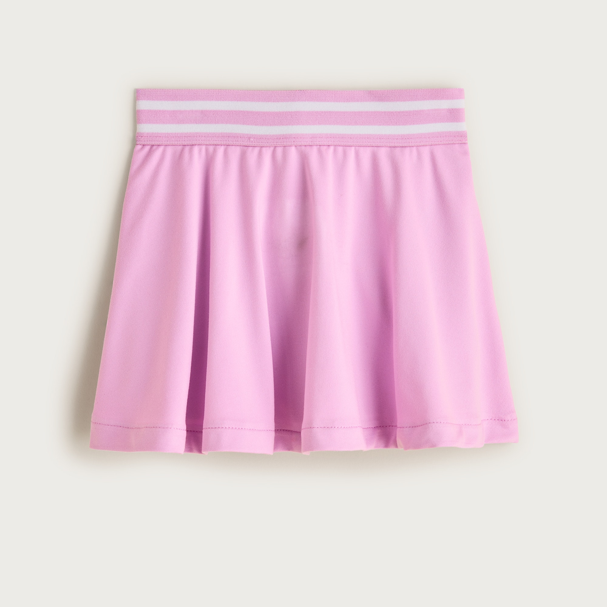 Girls' skort in performance jersey