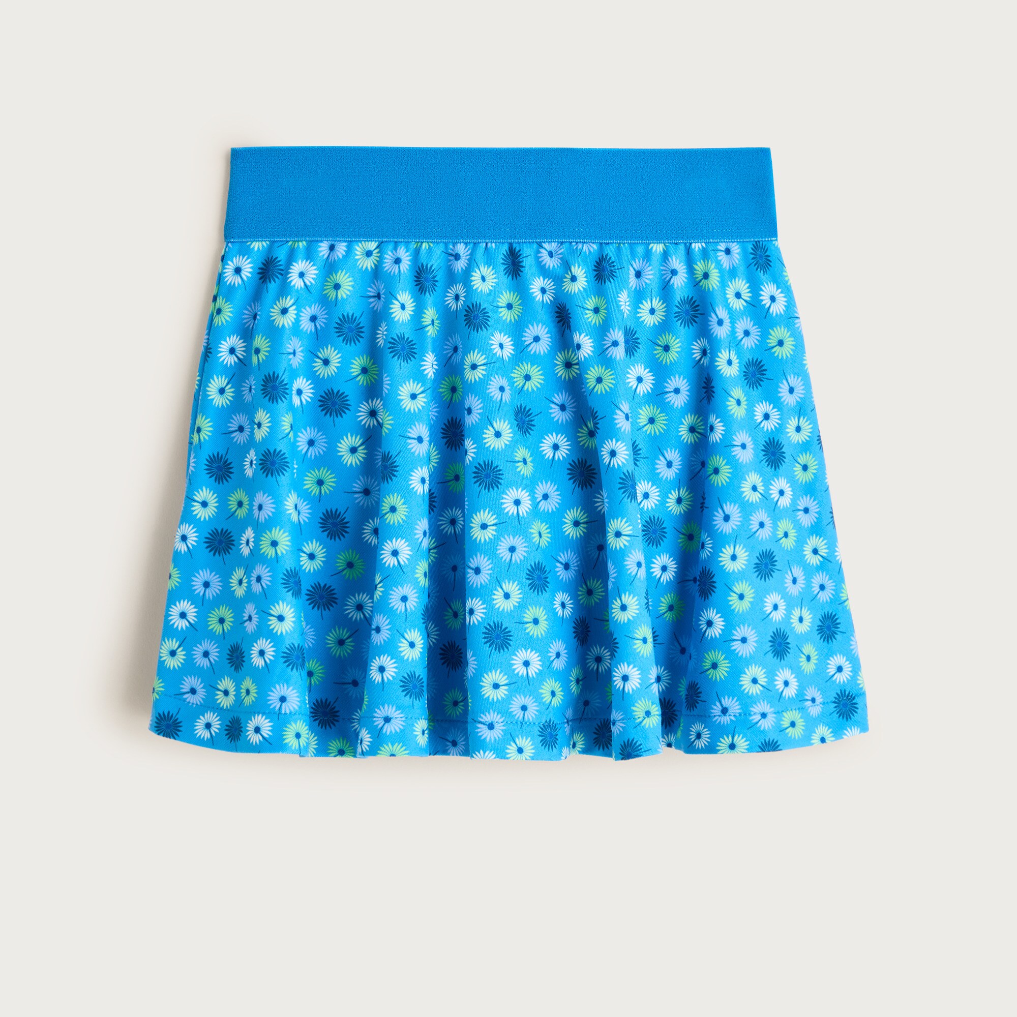 Girls' skort in performance jersey