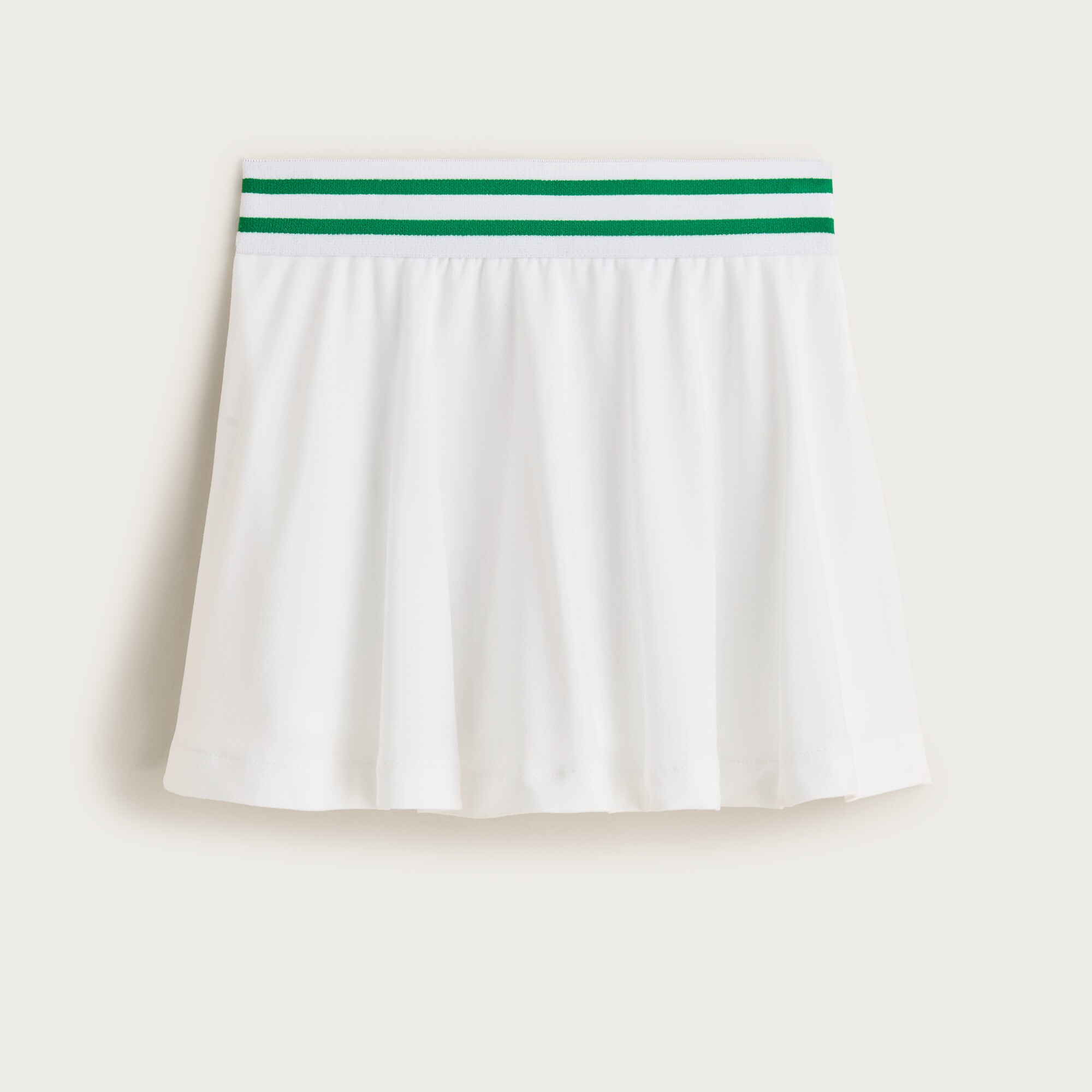 Girls' skort in performance jersey