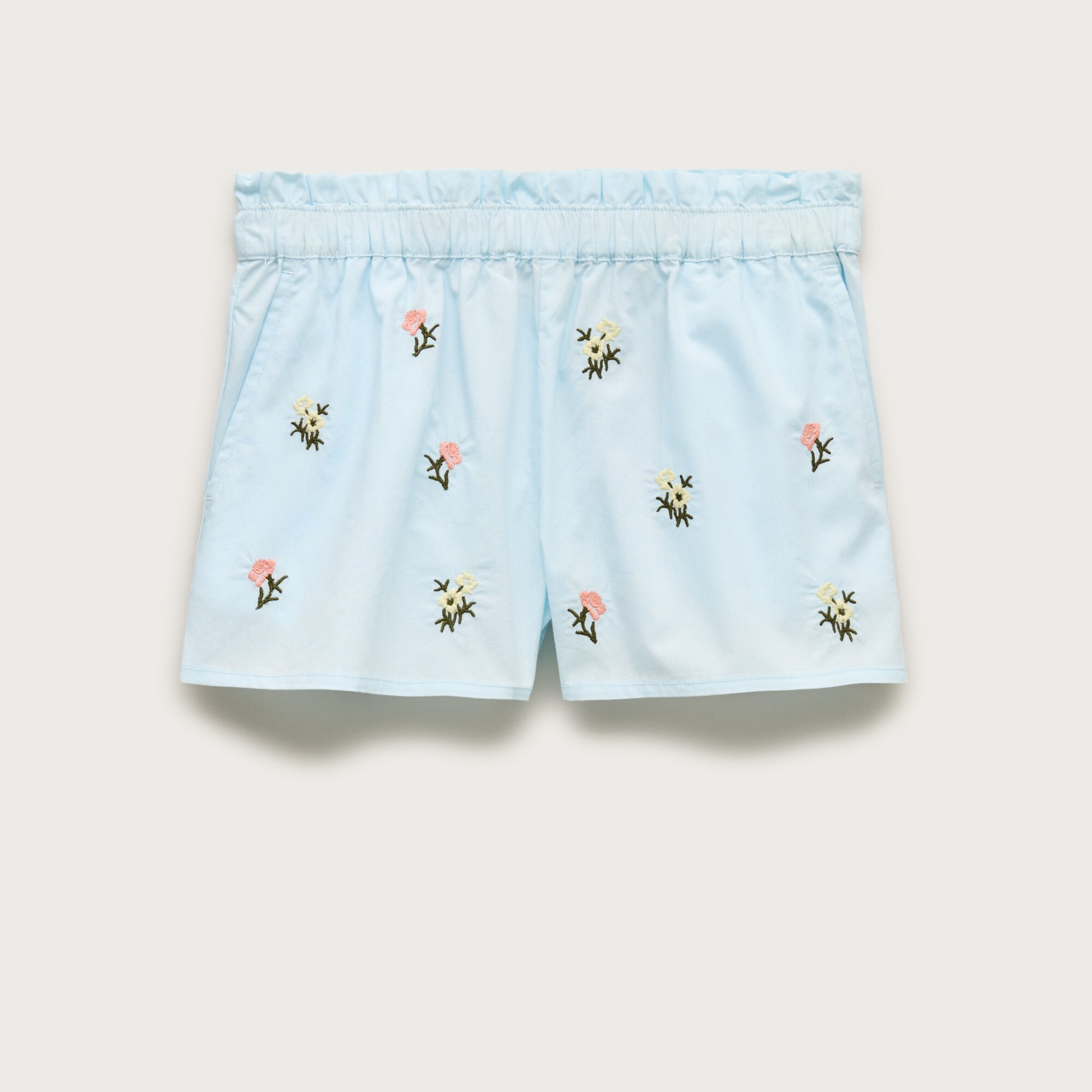 girls Girls' pull-on embroidered short