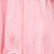 Girls' tiered lettuce-edge skirt in broken-in-jersey BABY PINK