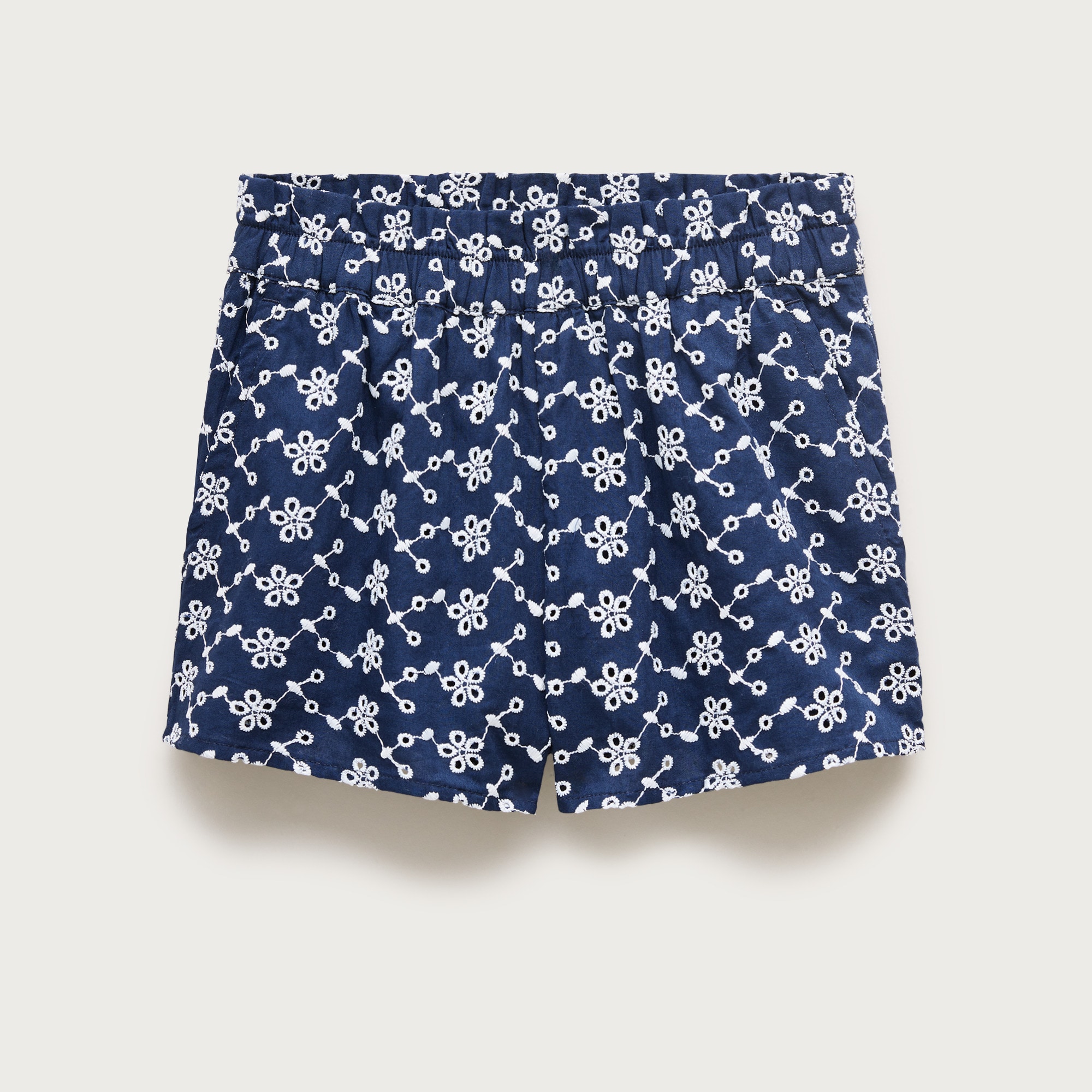 girls Girls' pull-on eyelet short