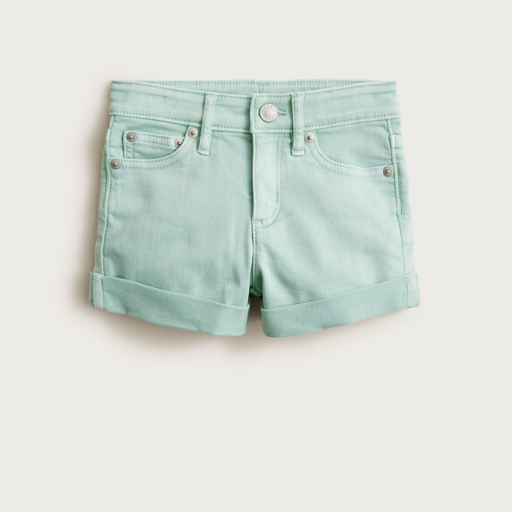 Girls' island stretch denim short