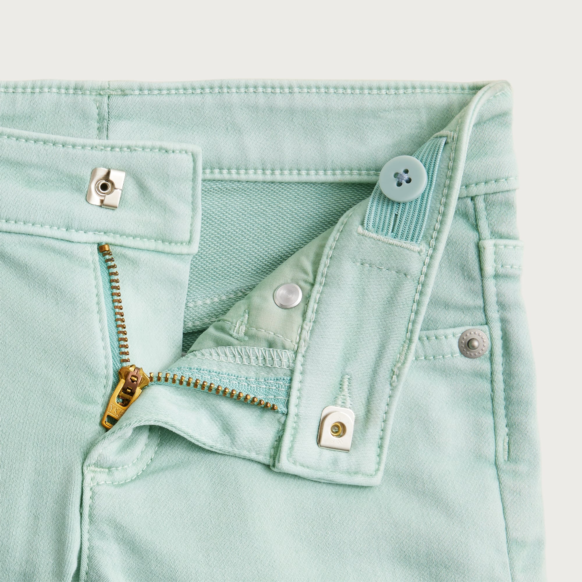Girls' island stretch denim short